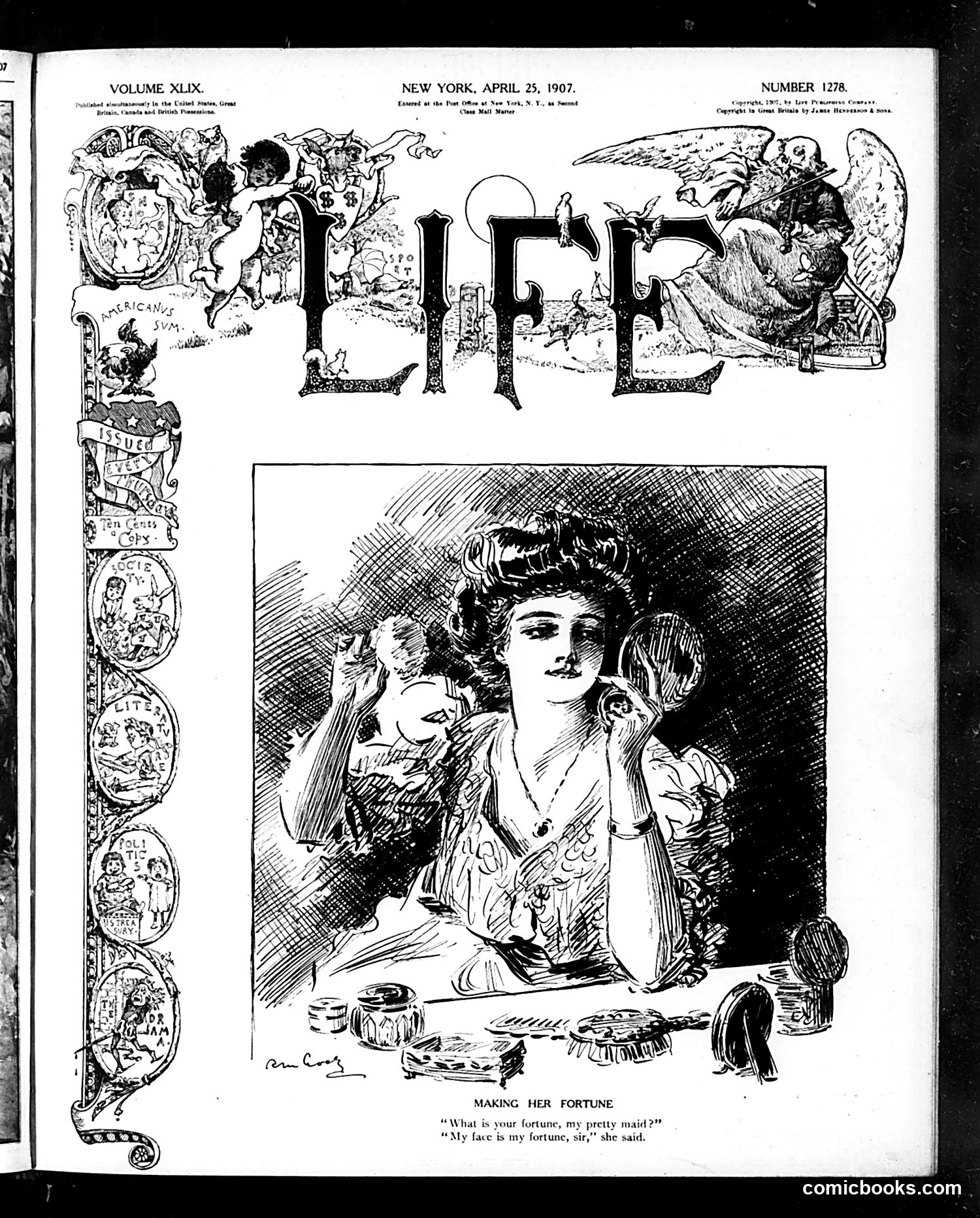 Life — April 25, 1907 — page 1 of 24