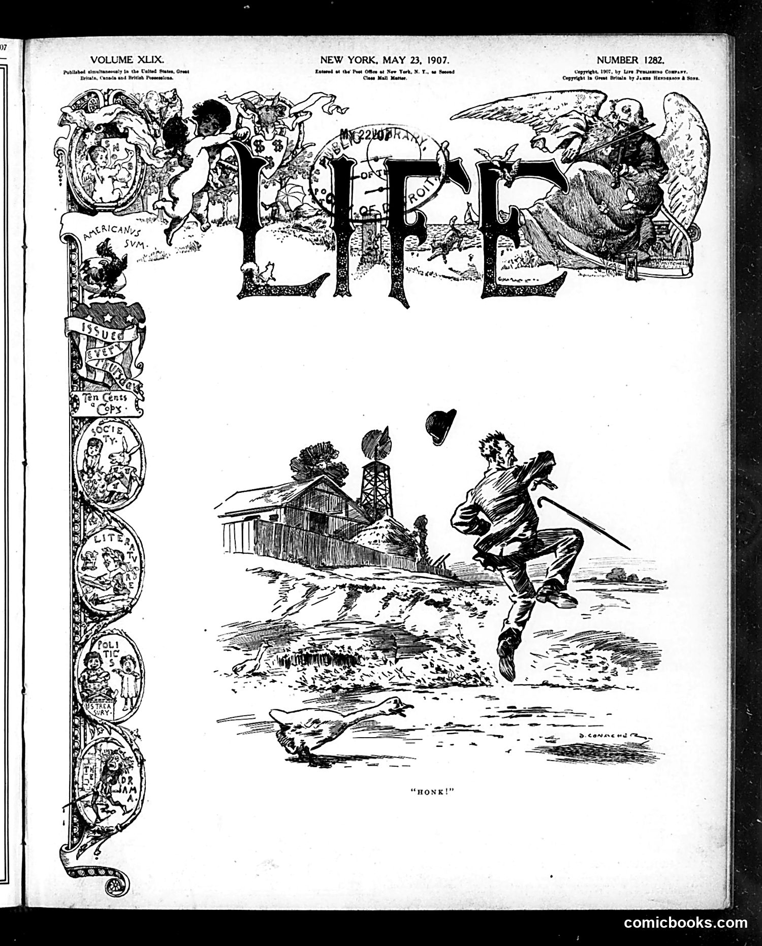Life — May 23, 1907 — page 1 of 24