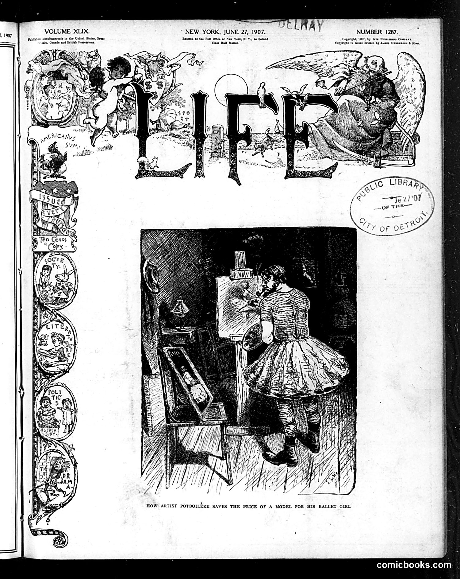Life — June 27, 1907 — page 1 of 25