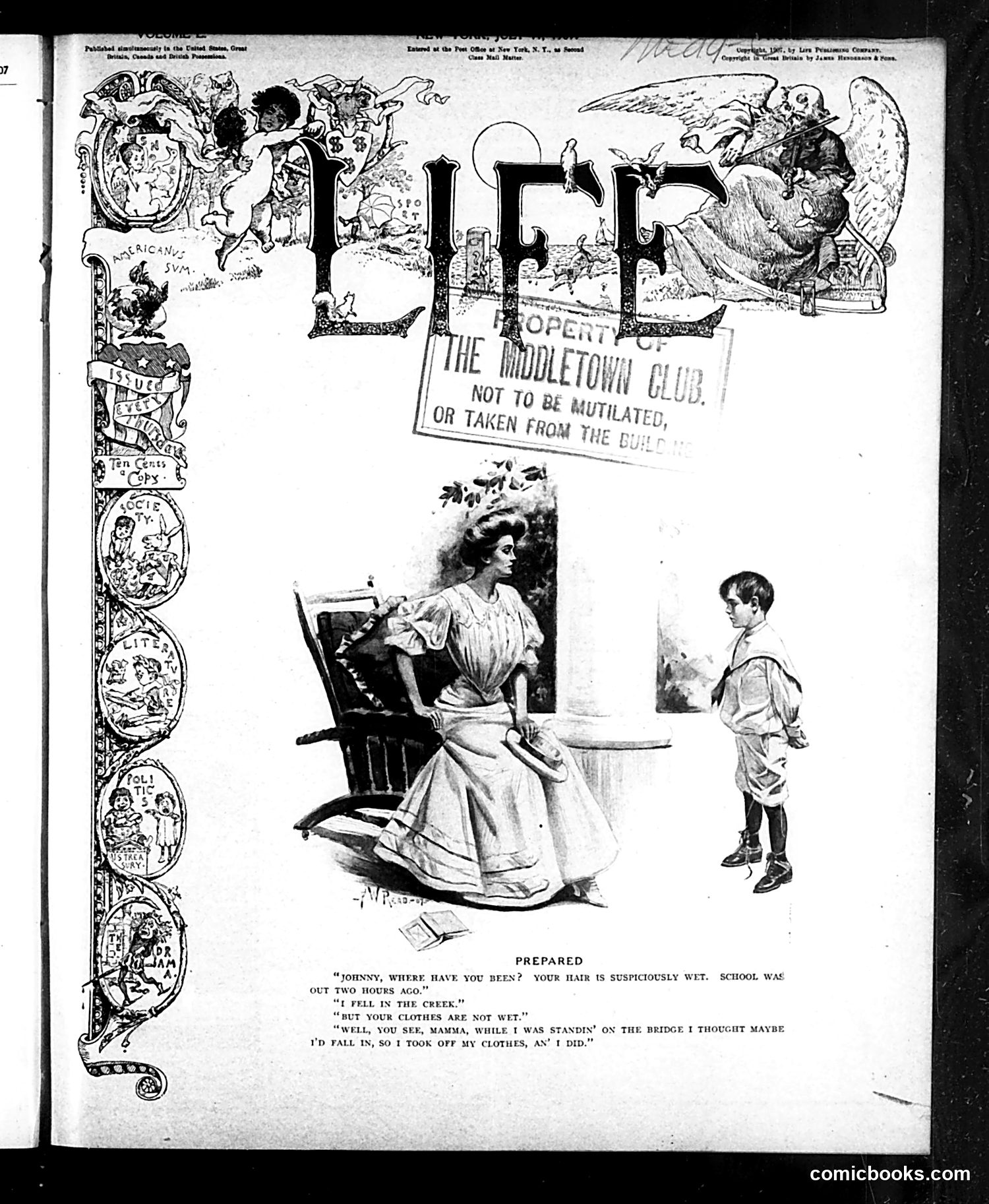 Life — July 11, 1907 — page 1 of 24