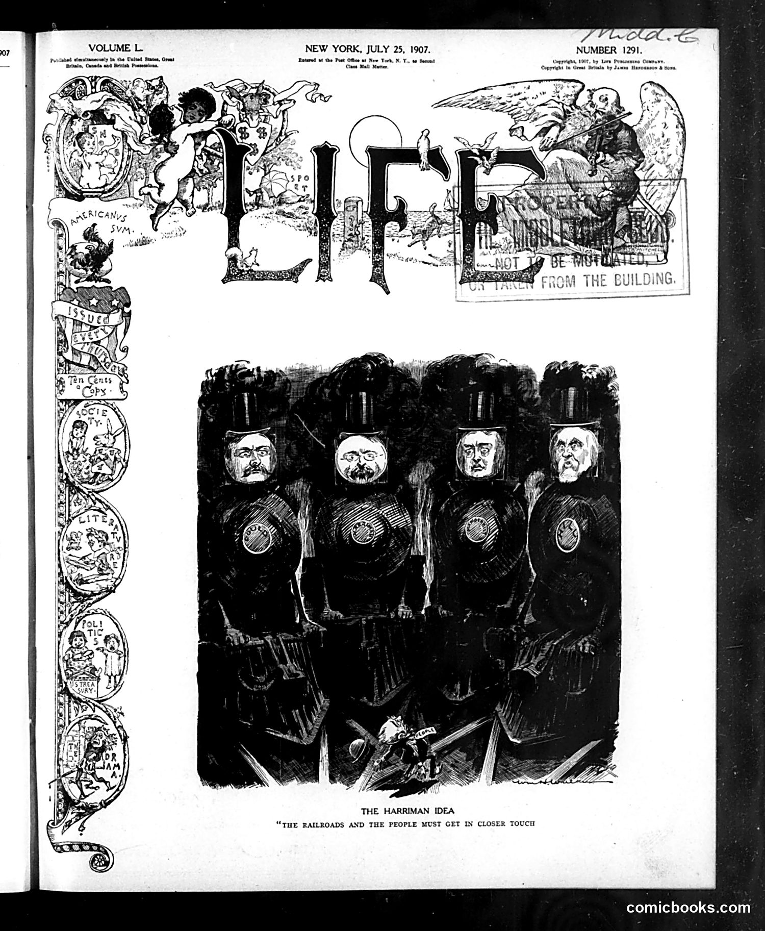 Life — July 25, 1907 — page 1 of 22