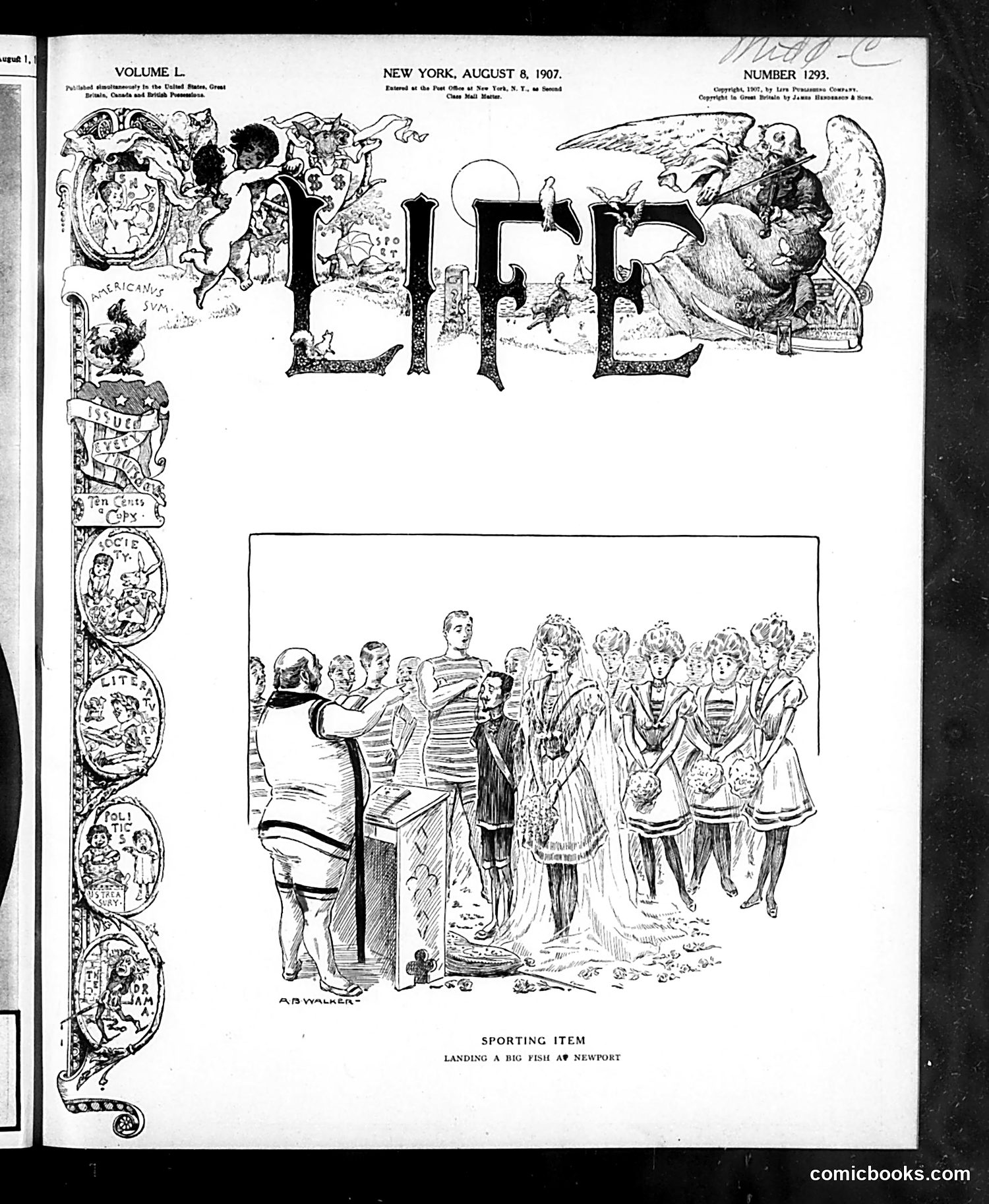 Life — August 8, 1907 — page 1 of 20