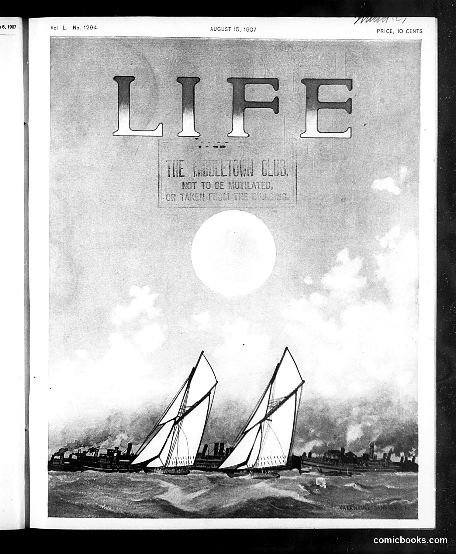Life — August 15, 1907 — page 1 of 28