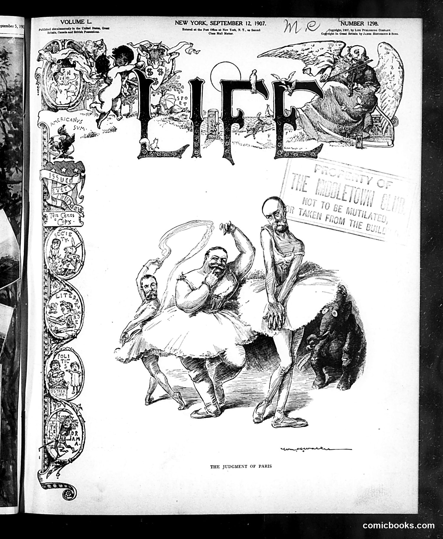 Life — September 12, 1907 — page 1 of 24