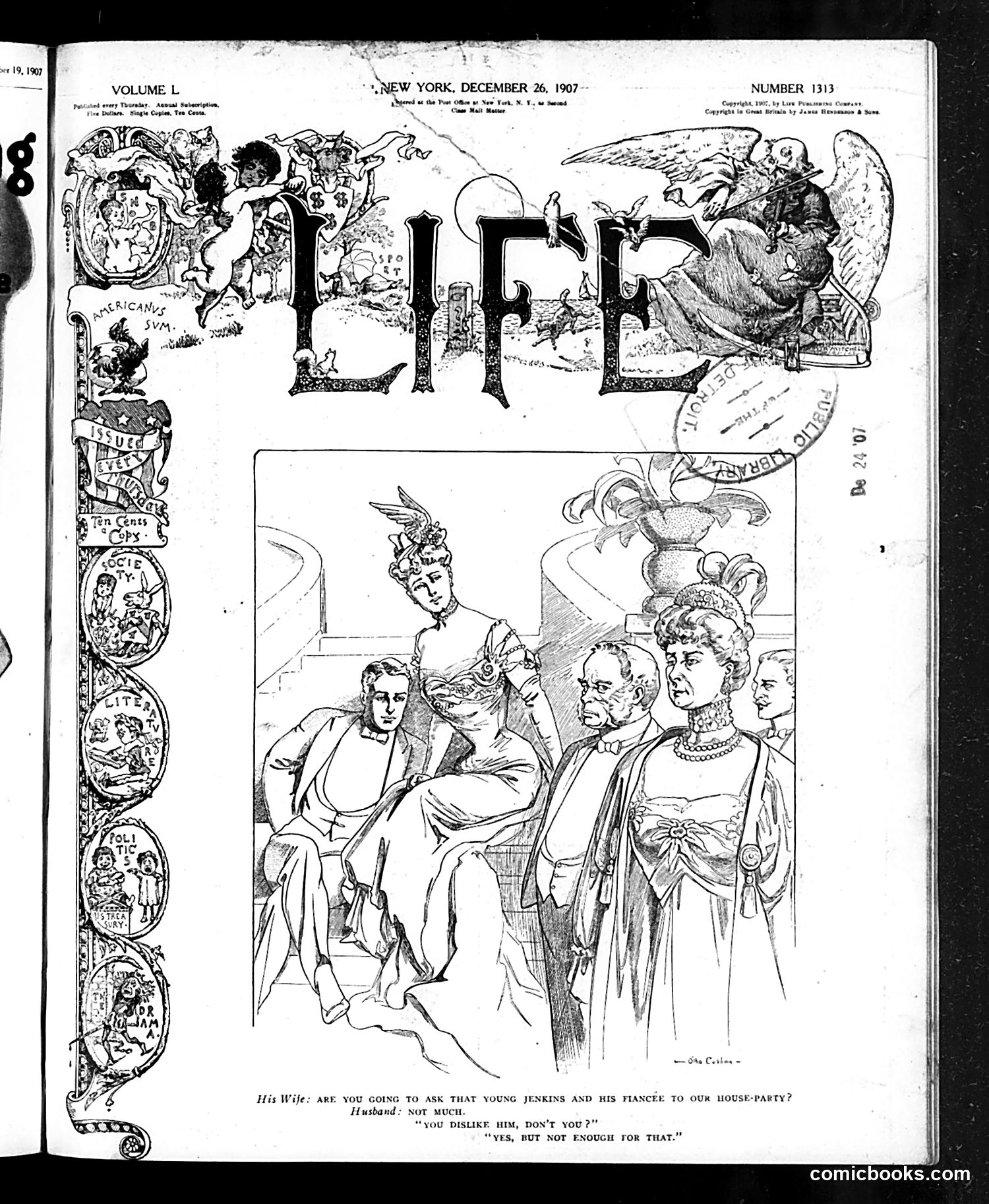 Life — December 26, 1907 — page 1 of 21