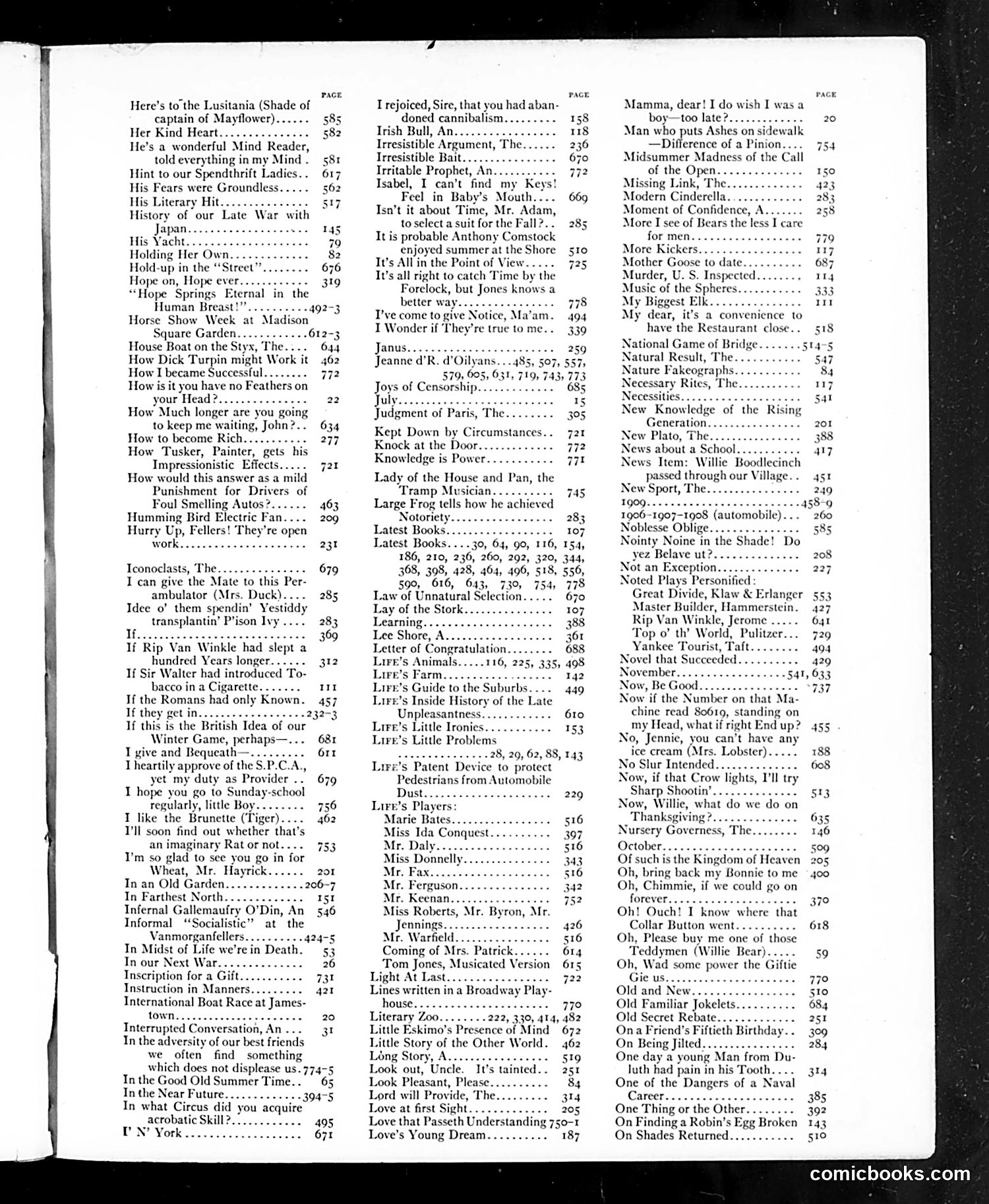 Life — 1907 — page 1 of 3