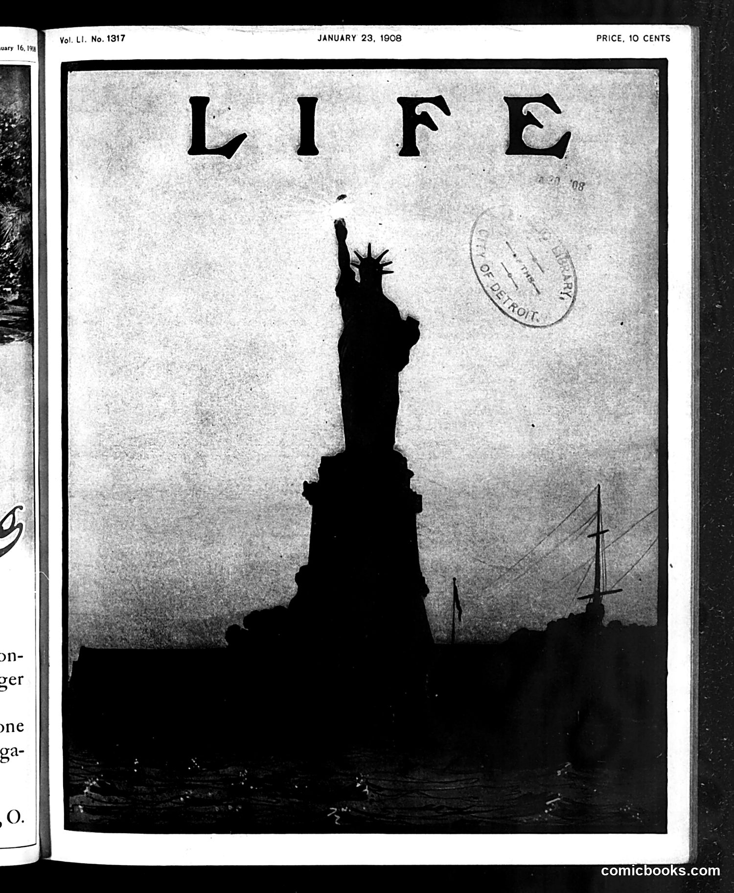 Life — January 23, 1908 — page 1 of 20