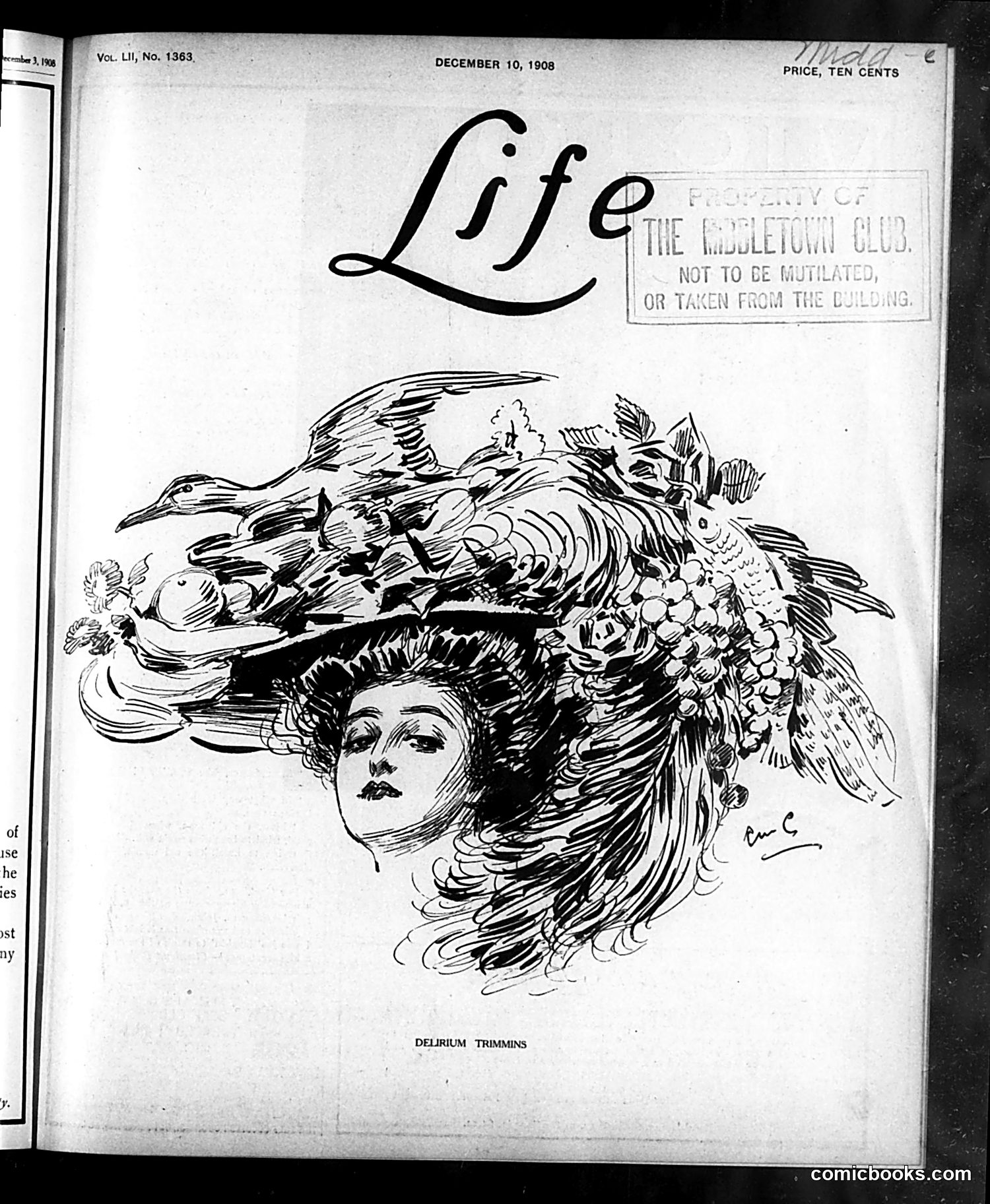 Life — December 10, 1908 — page 1 of 24