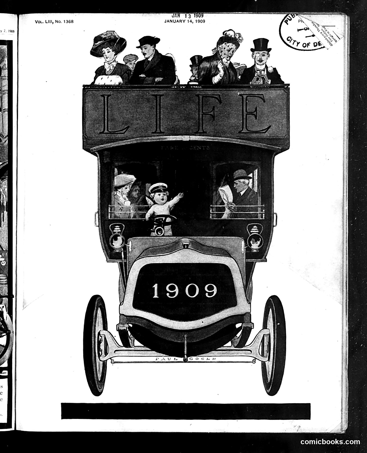Life — January 14, 1909 — page 1 of 28