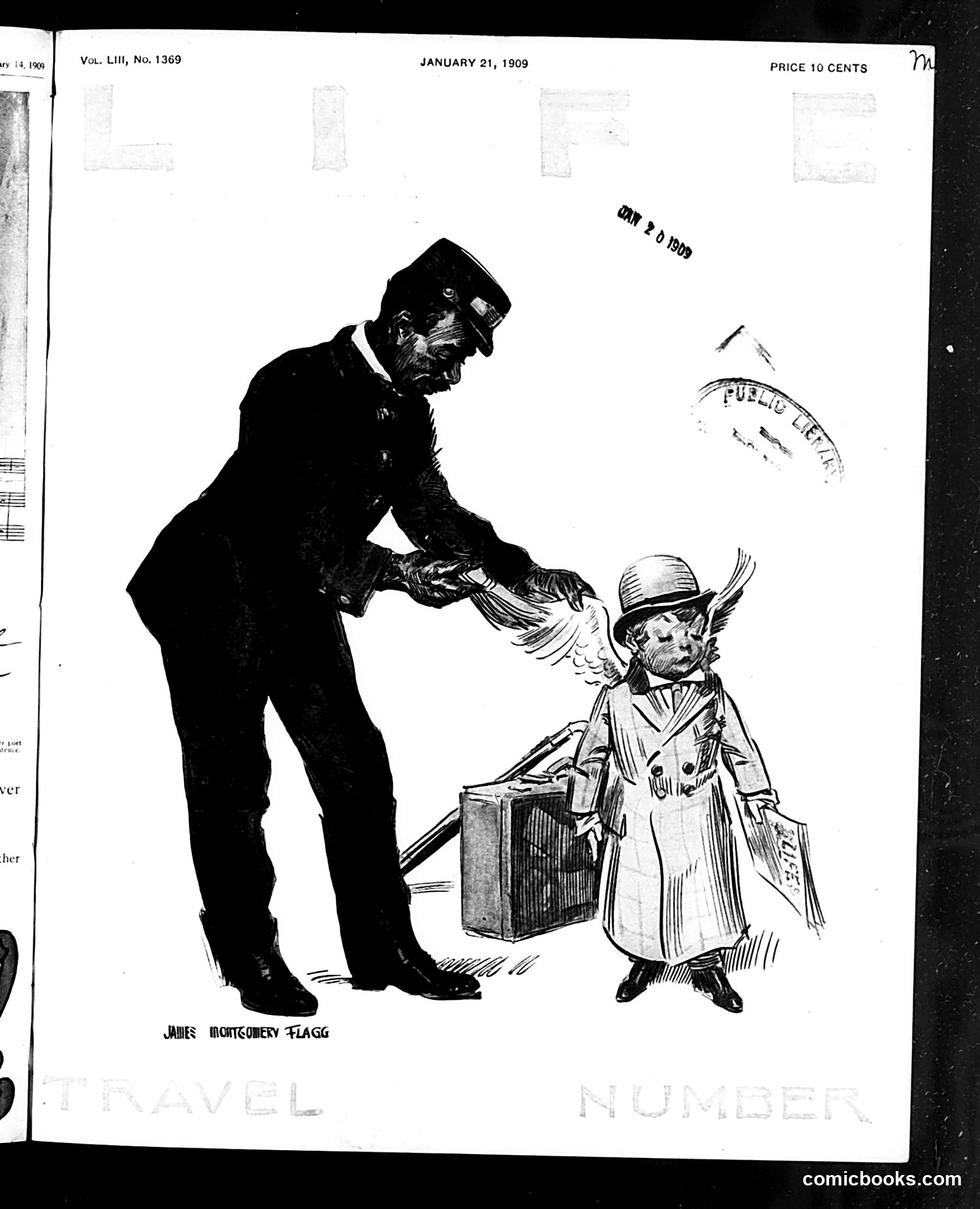 Life — January 21, 1909 — page 1 of 28