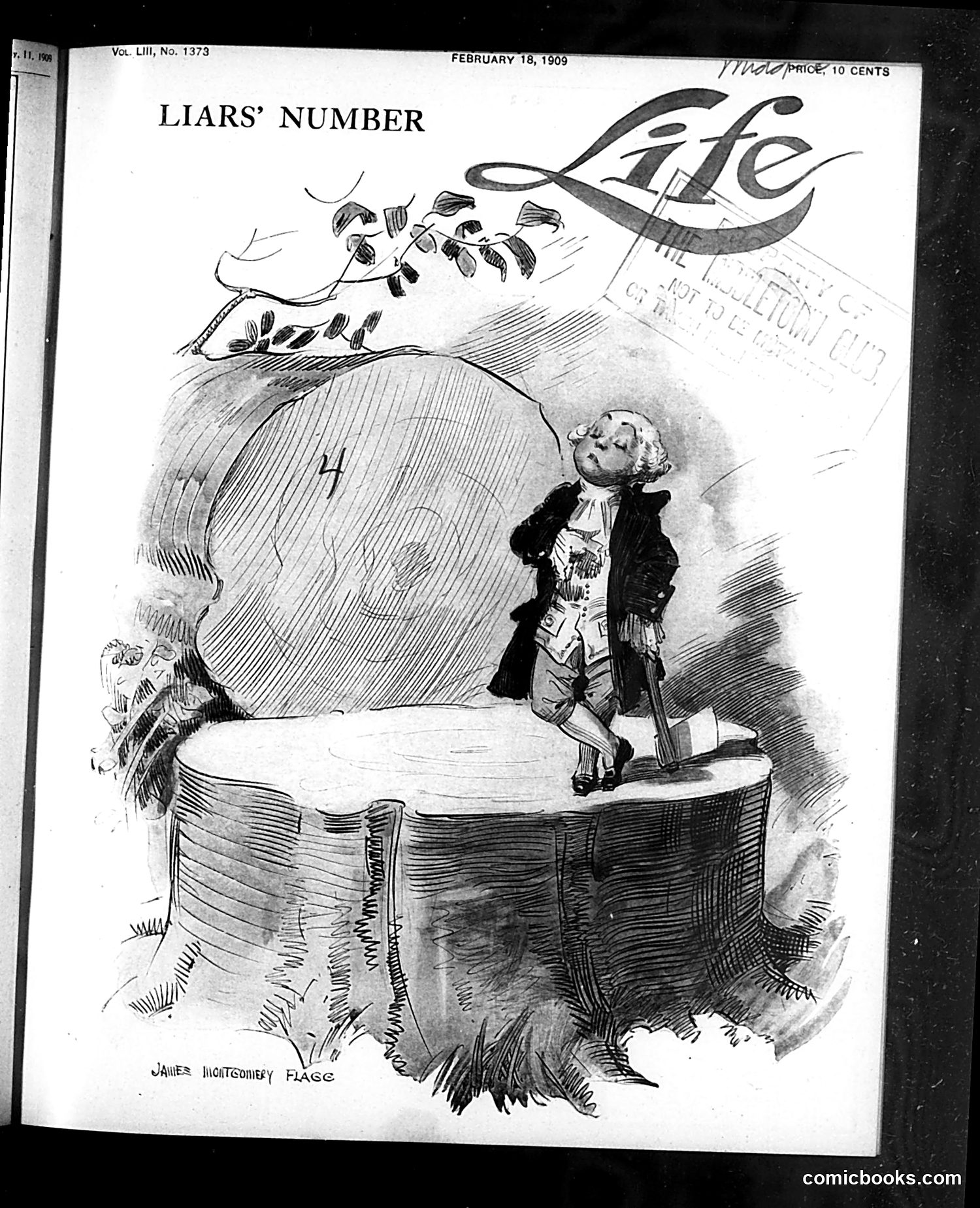 Life — February 18, 1909 — page 1 of 32