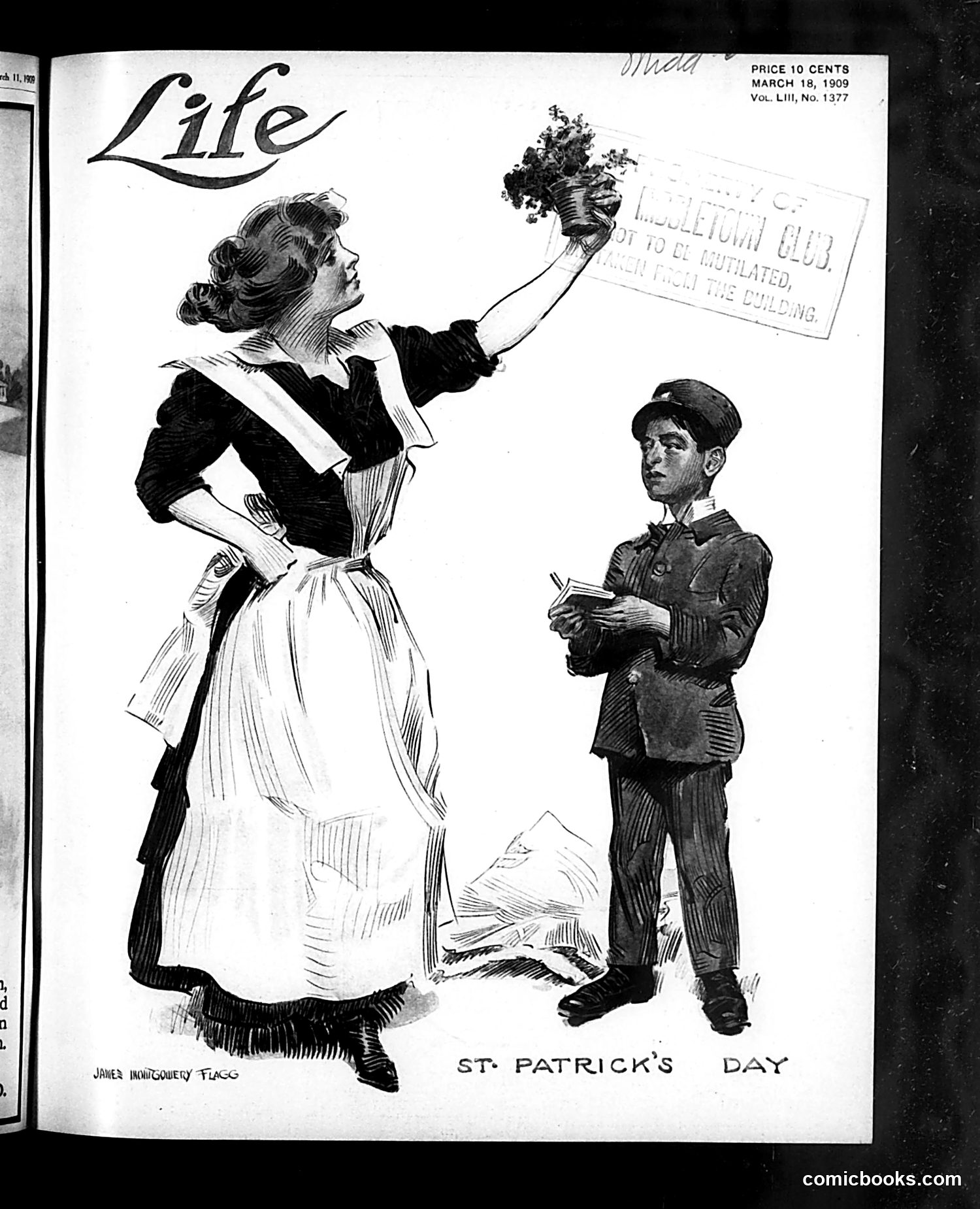 Life — March 18, 1909 — page 1 of 32