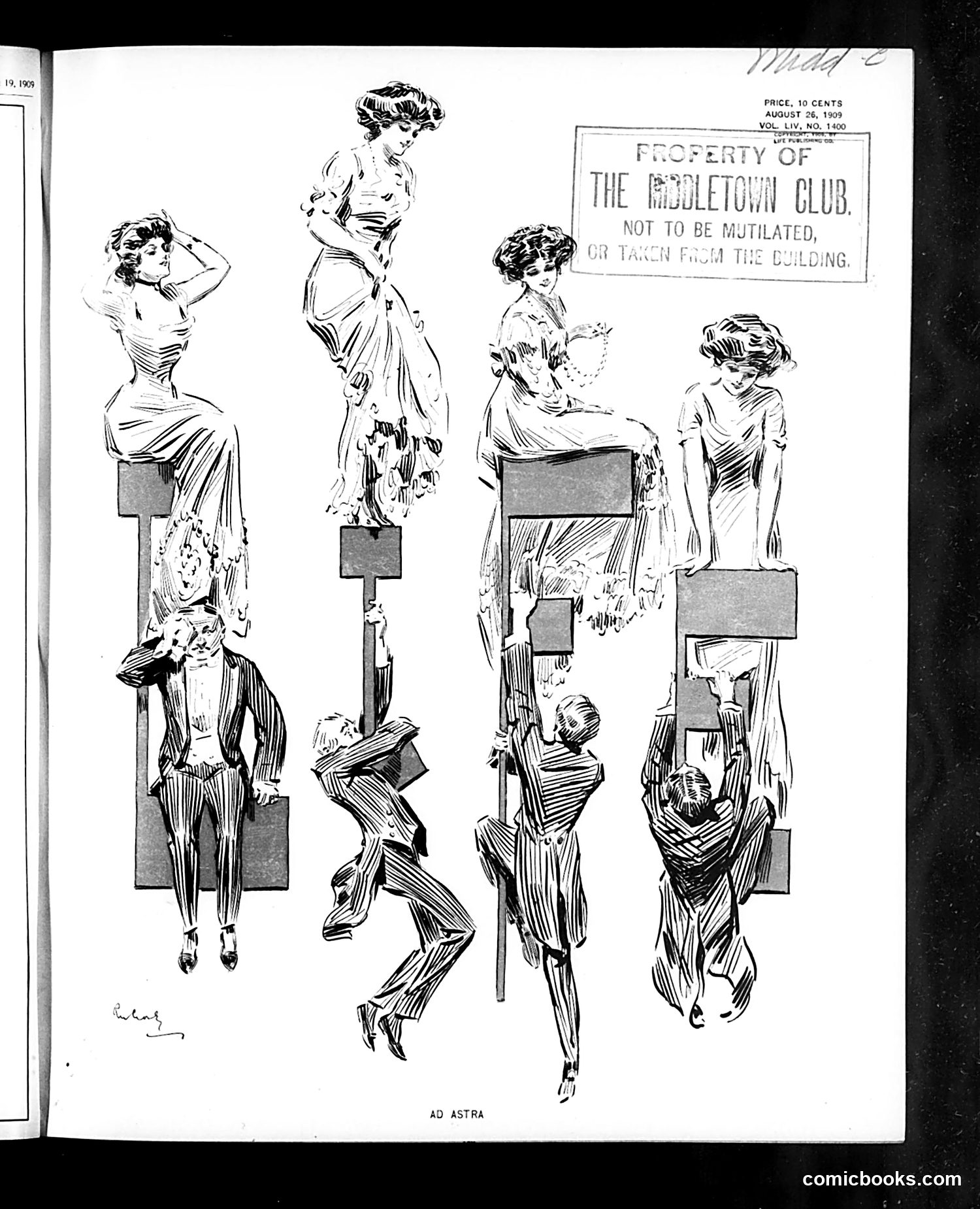 Life — August 26, 1909 — page 1 of 28
