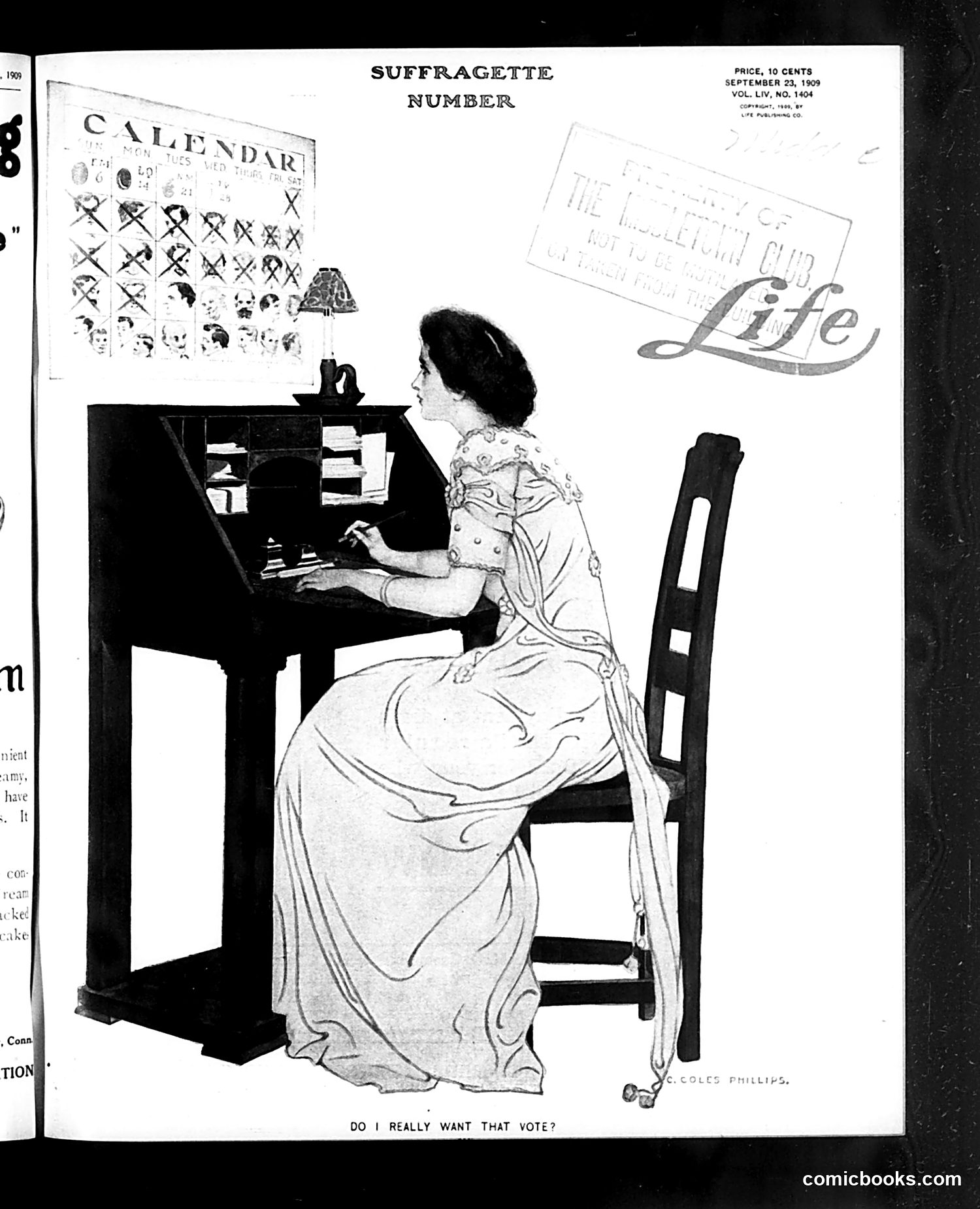 Life — September 23, 1909 — page 1 of 28