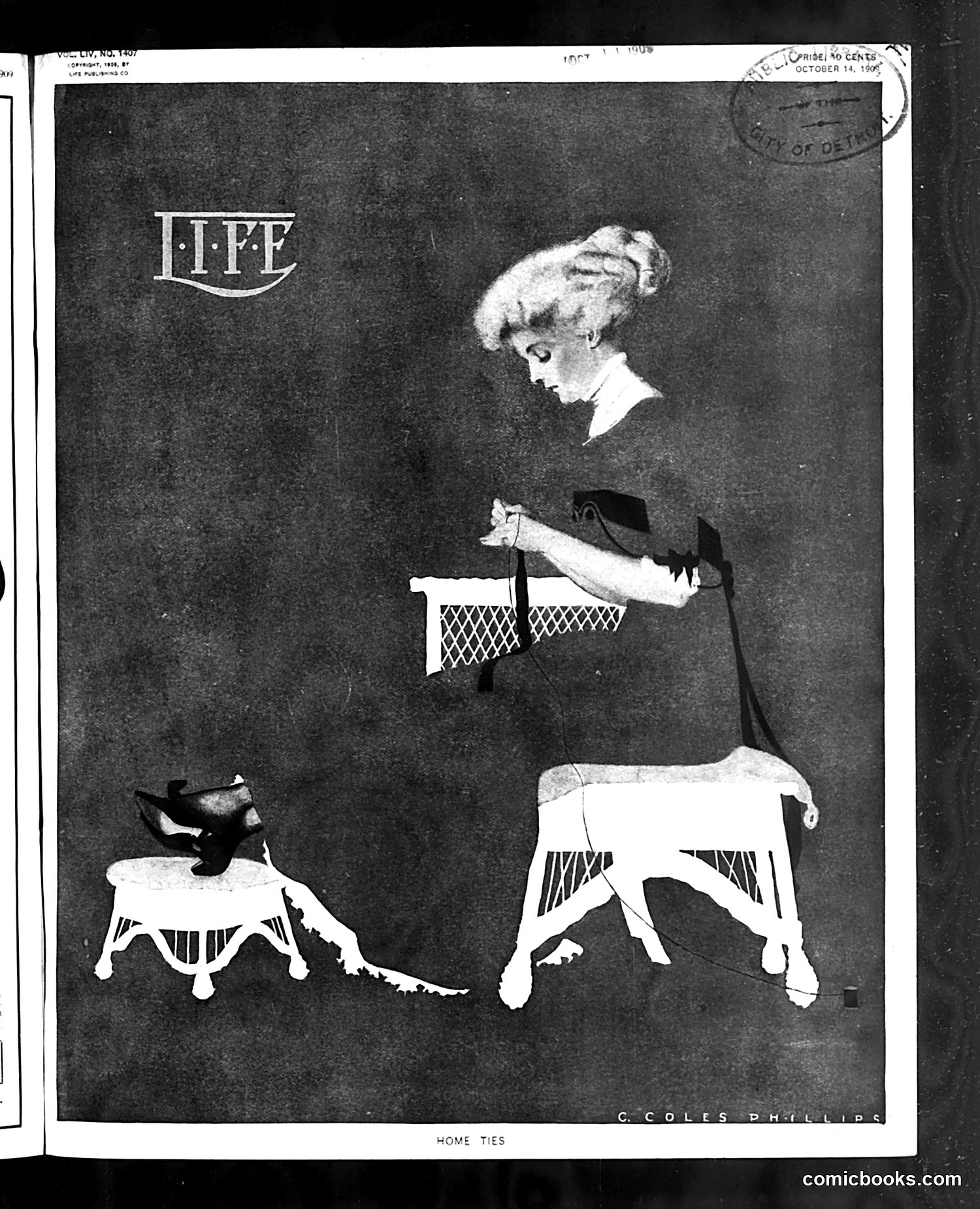 Life — October 14, 1909 — page 1 of 36