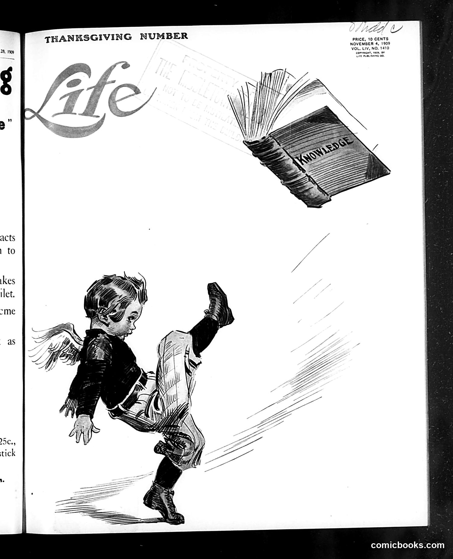 Life — November 4, 1909 — page 1 of 52