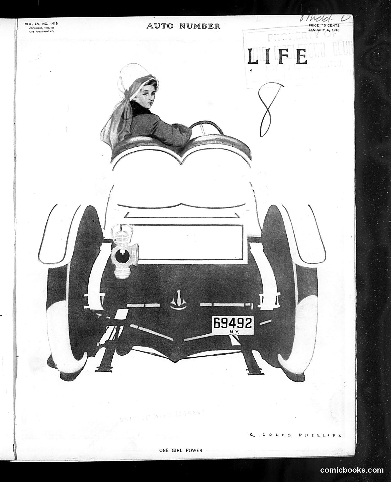 Life — January 6, 1910 — page 1 of 76