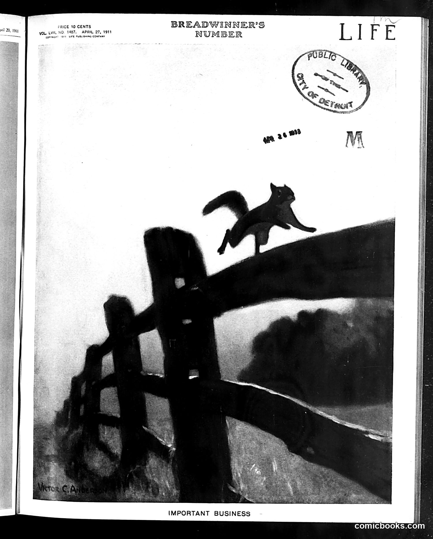 Life — April 27, 1911 — page 1 of 44