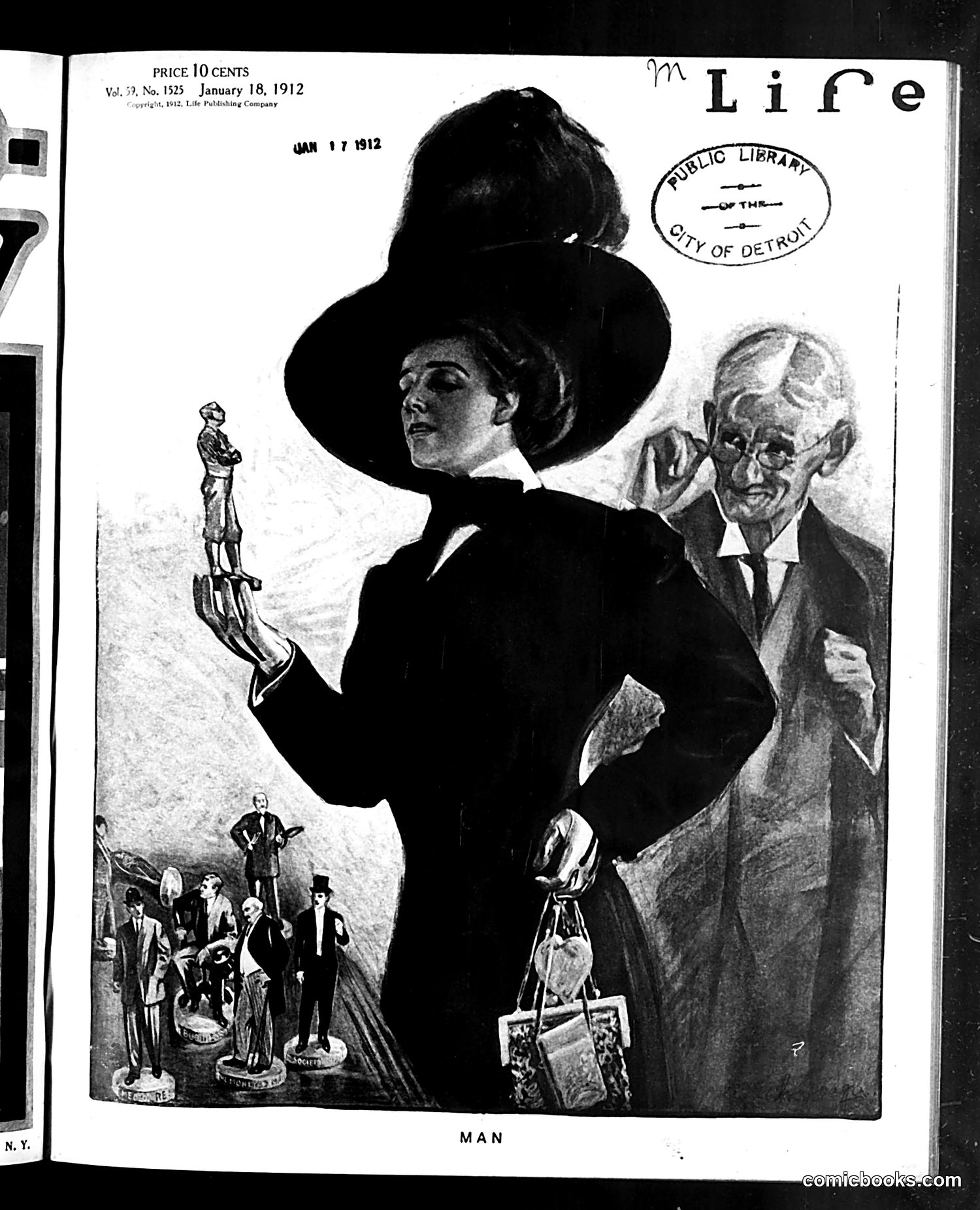Life — January 18, 1912 — page 1 of 44