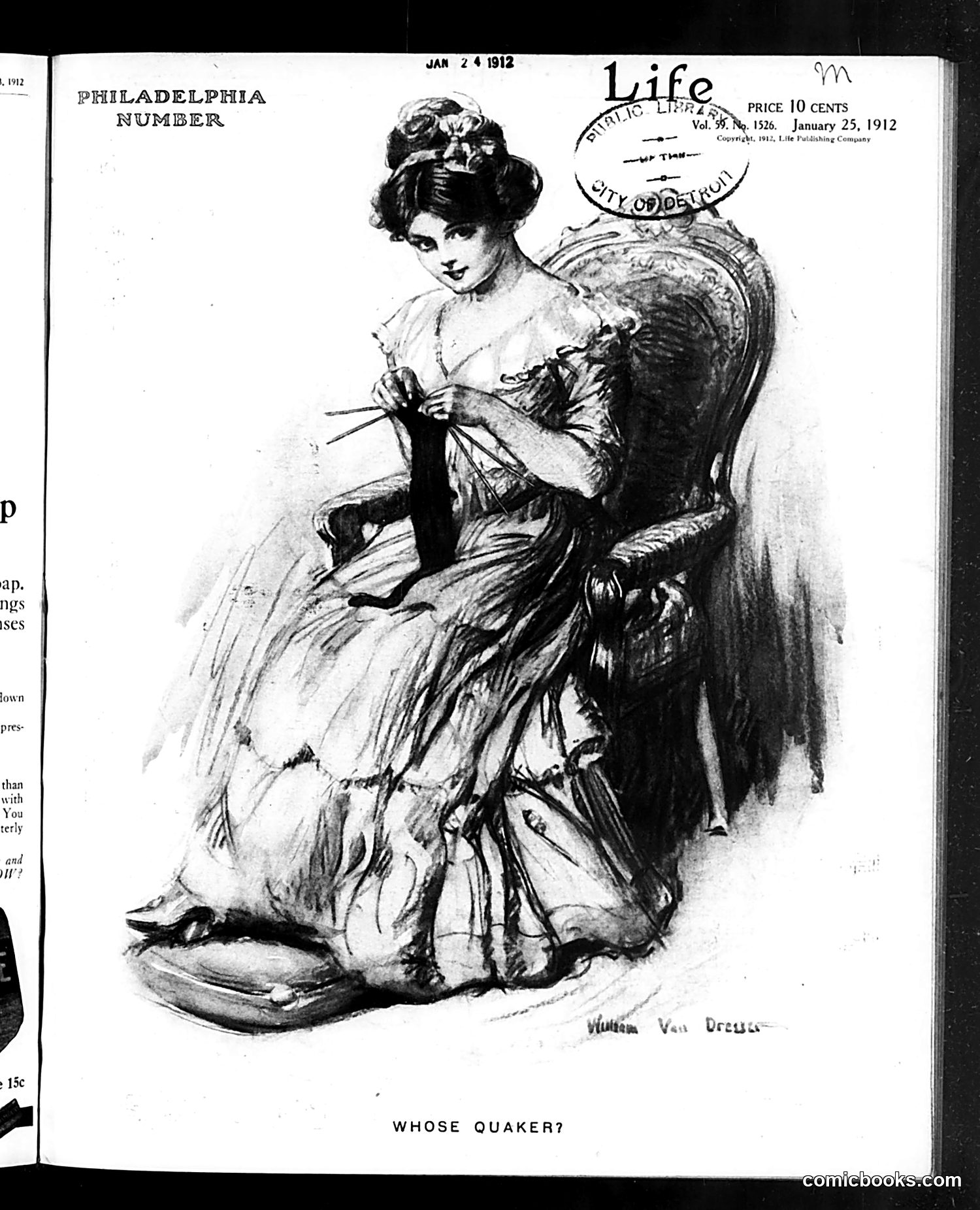Life — January 25, 1912 — page 1 of 44