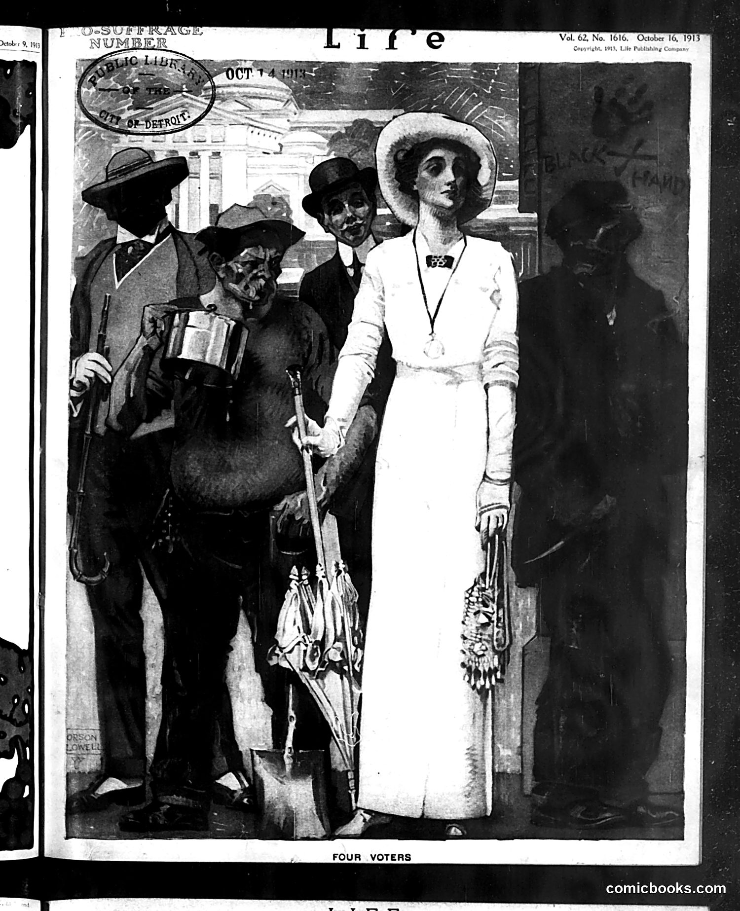 Life — October 16, 1913 — page 1 of 44
