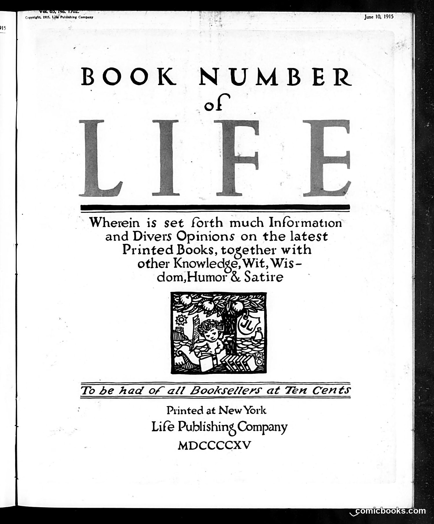 Life — June 10, 1915 — page 1 of 48