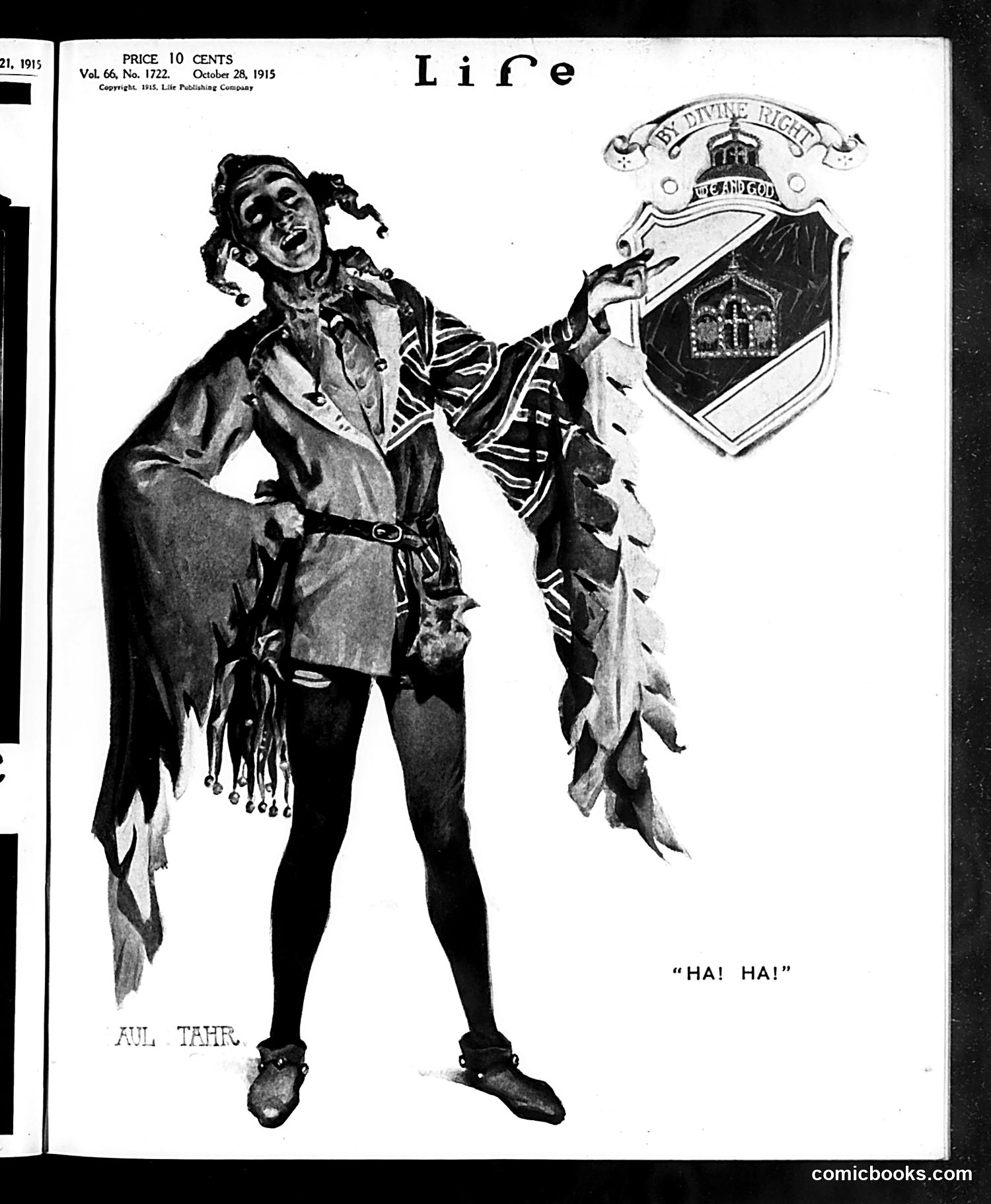 Life — October 28, 1915 — page 1 of 52