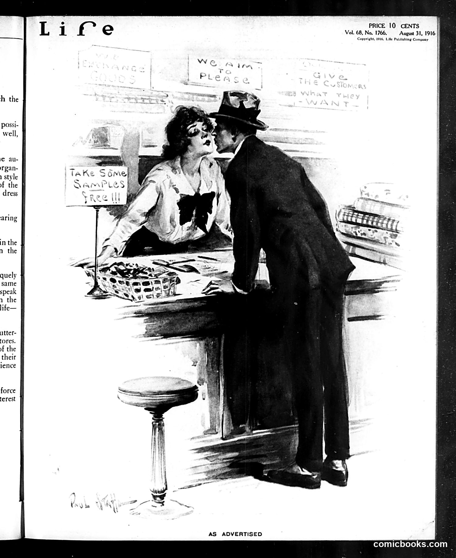 Life — August 31, 1916 — page 1 of 34