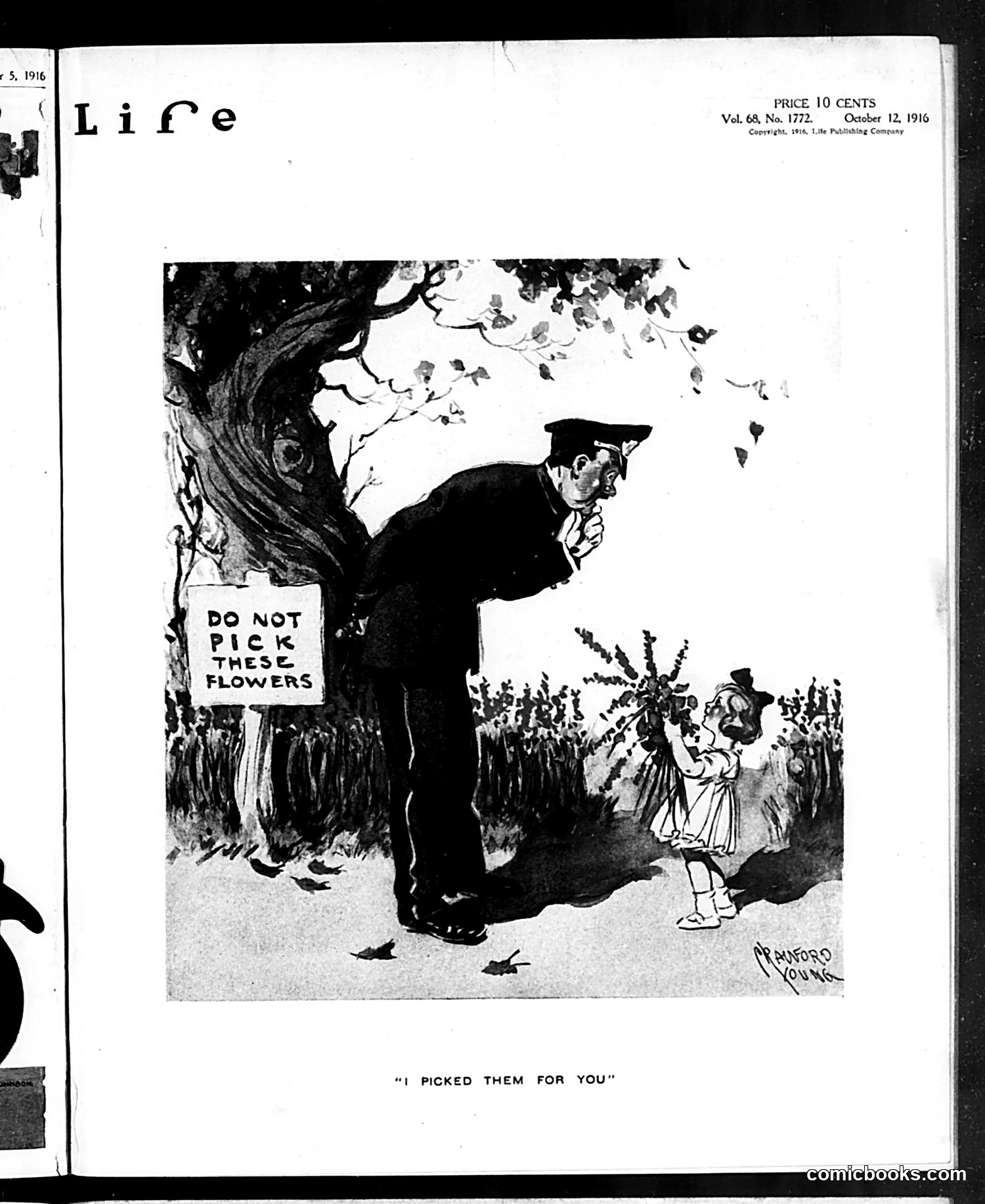 Life — October 12, 1916 — page 1 of 44