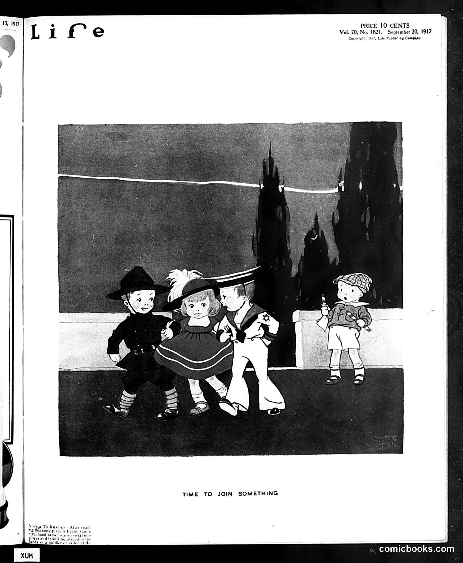 Life — September 20, 1917 — page 1 of 40
