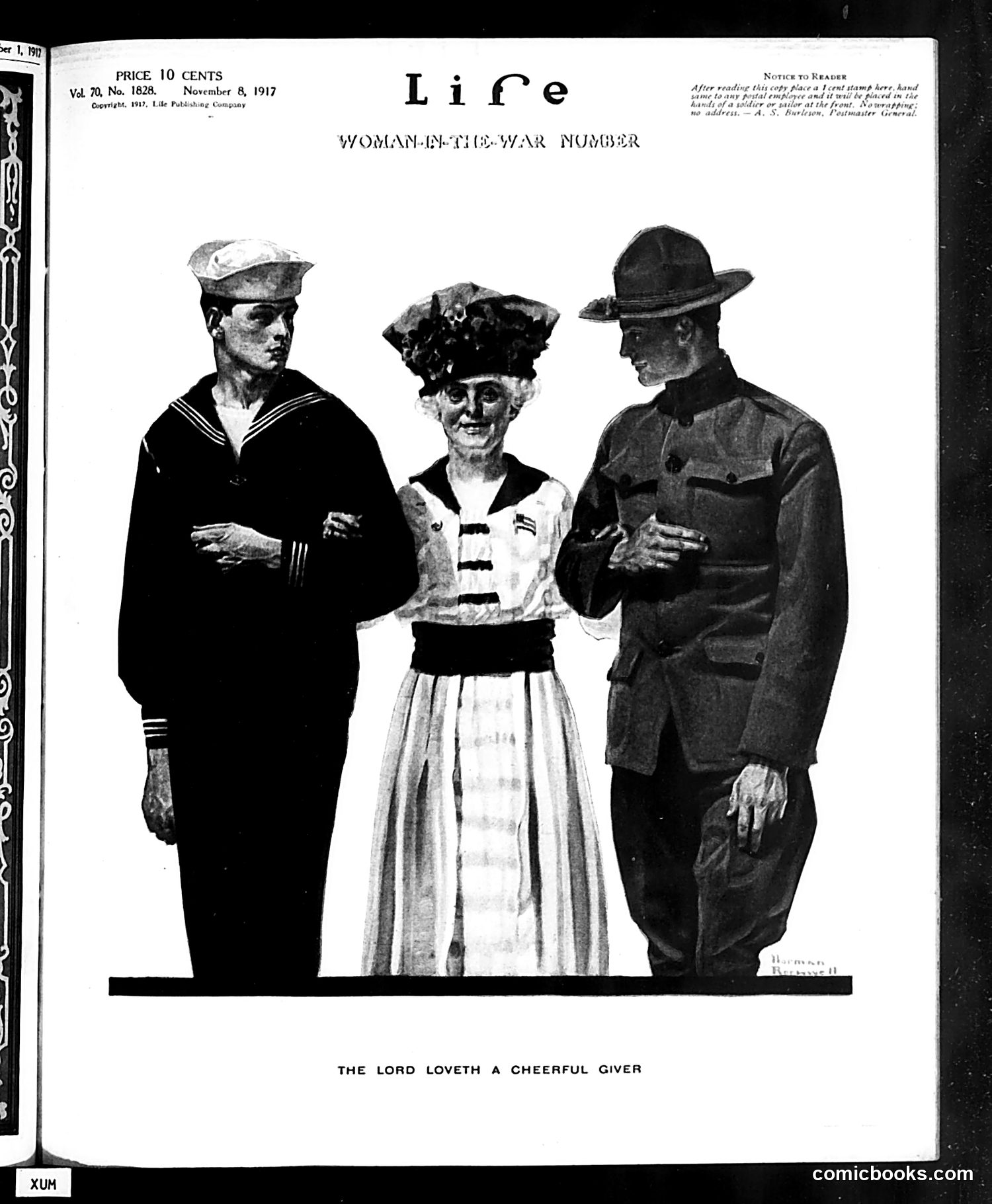 Life — November 8, 1917 — page 1 of 40