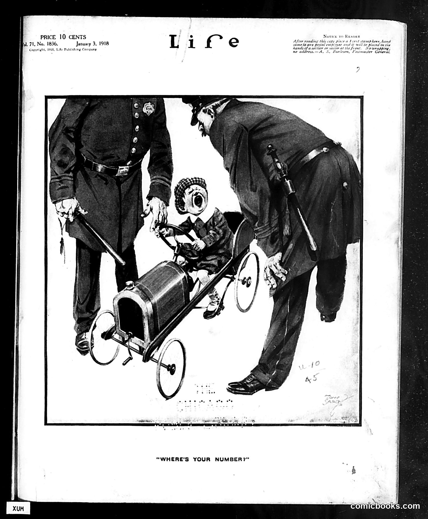 Life — January 3, 1918 — page 1 of 40