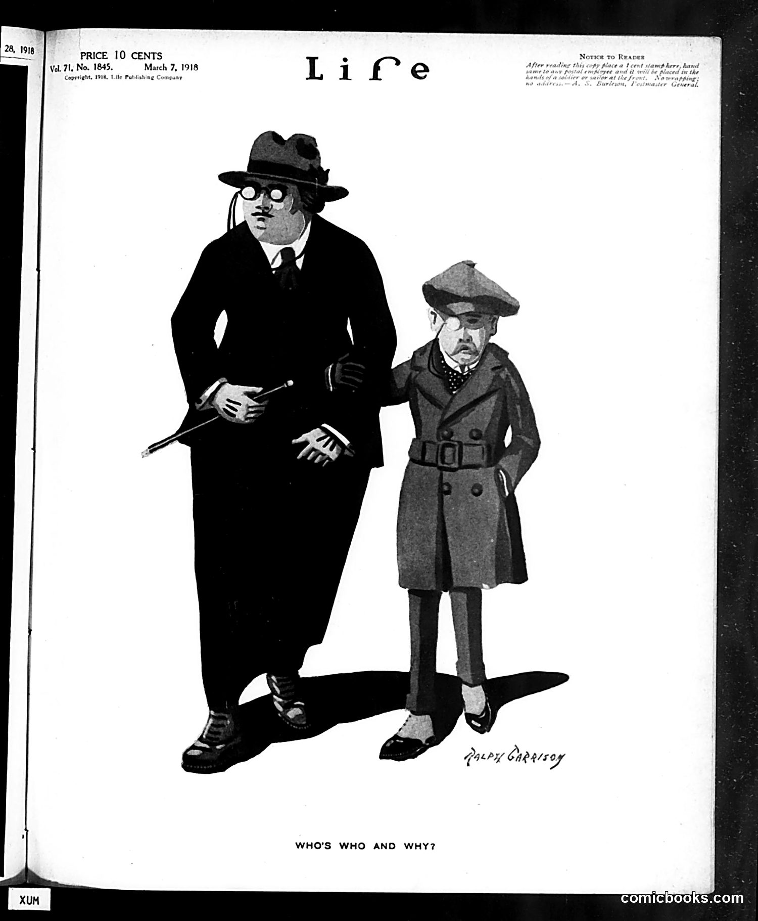 Life — March 7, 1918 — page 1 of 40