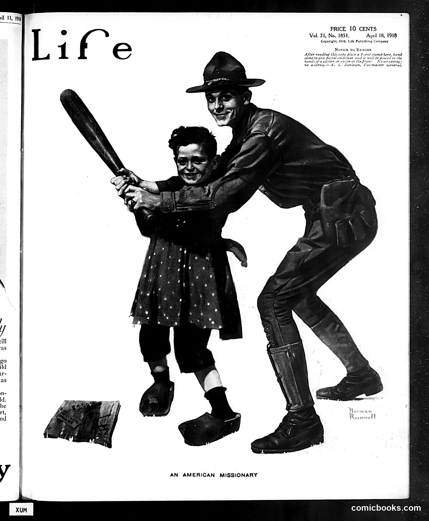 Life — April 18, 1918 — page 1 of 40