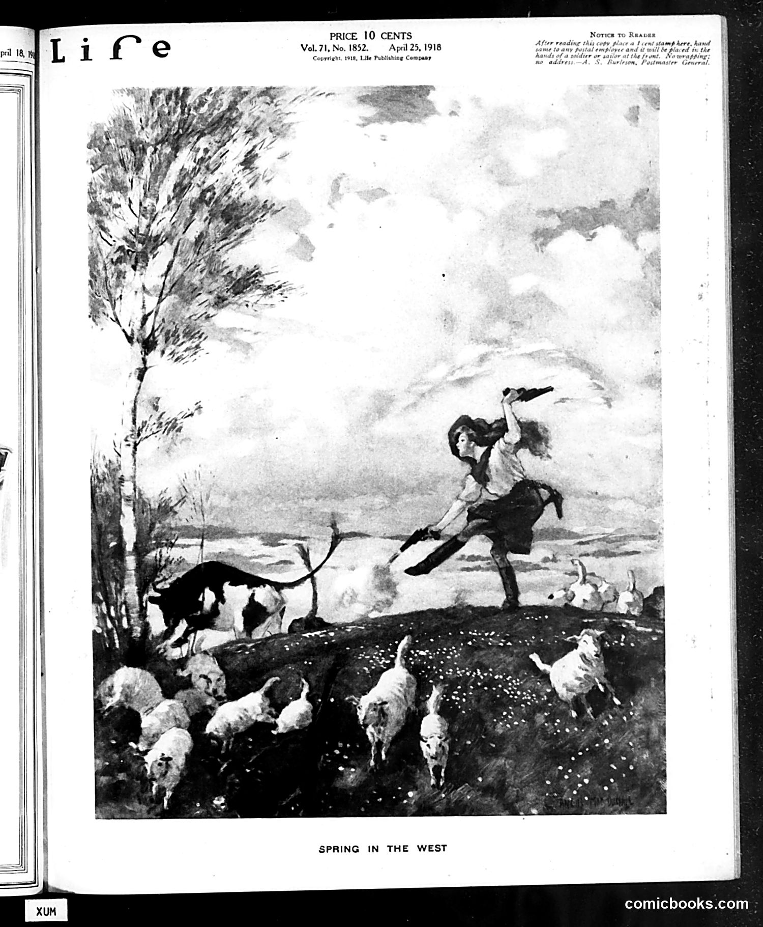 Life — April 25, 1918 — page 1 of 40