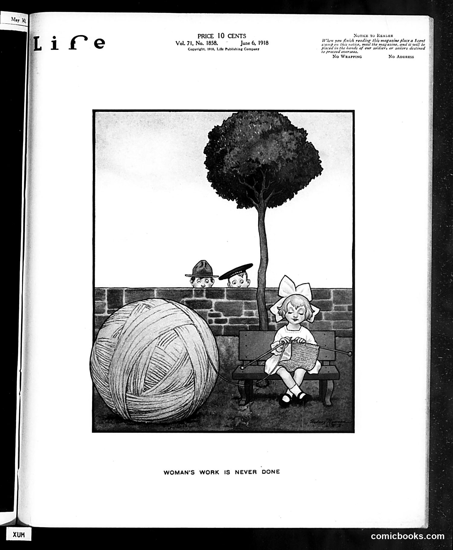 Life — June 6, 1918 — page 1 of 40