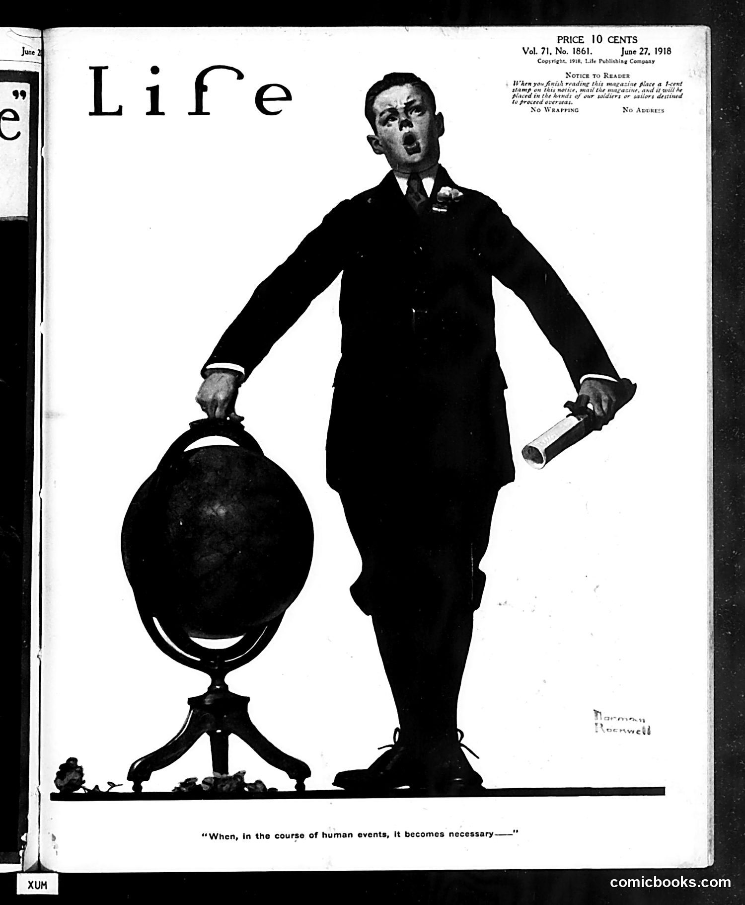 Life — June 27, 1918 — page 1 of 37