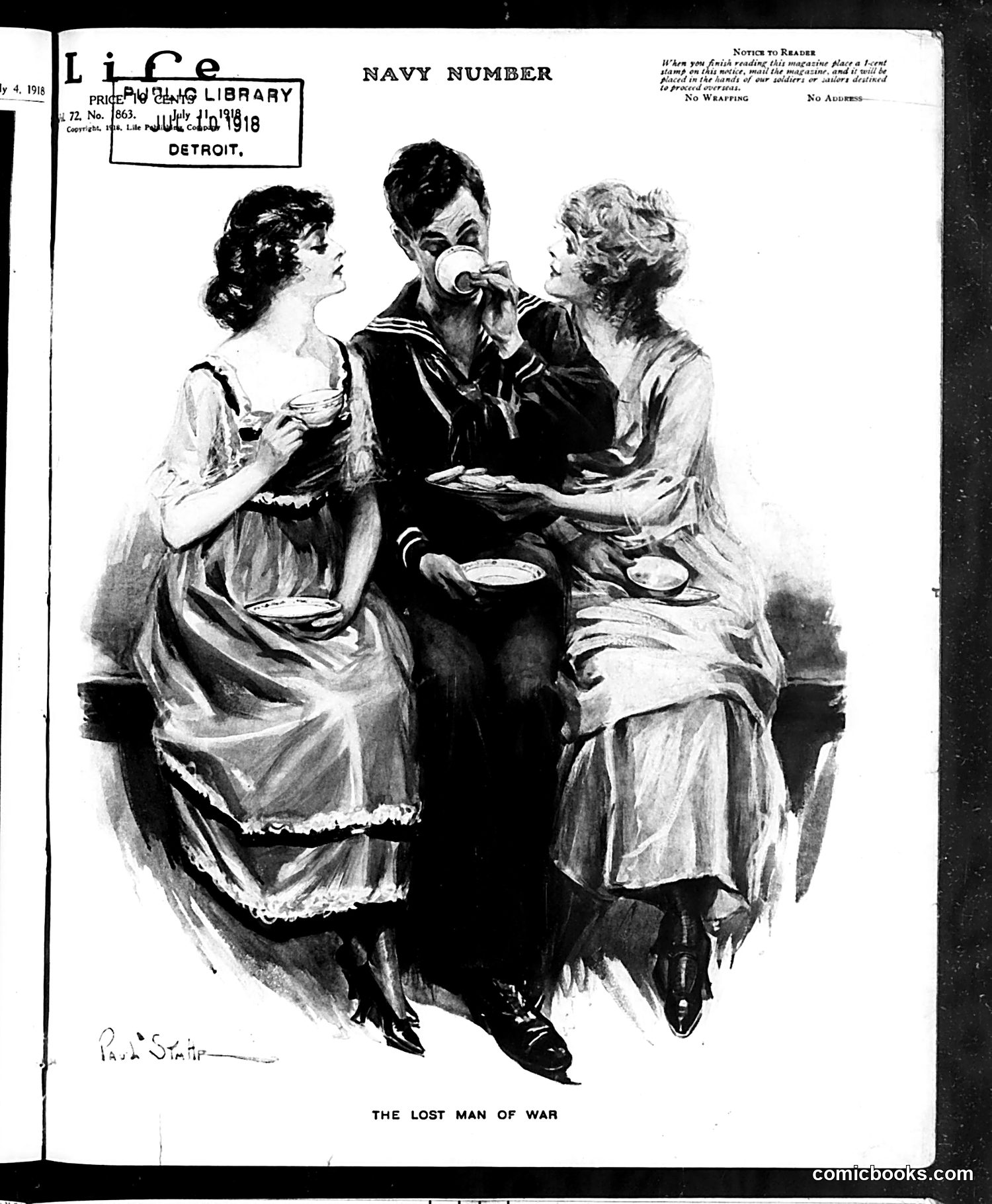 Life — July 11, 1918 — page 1 of 34