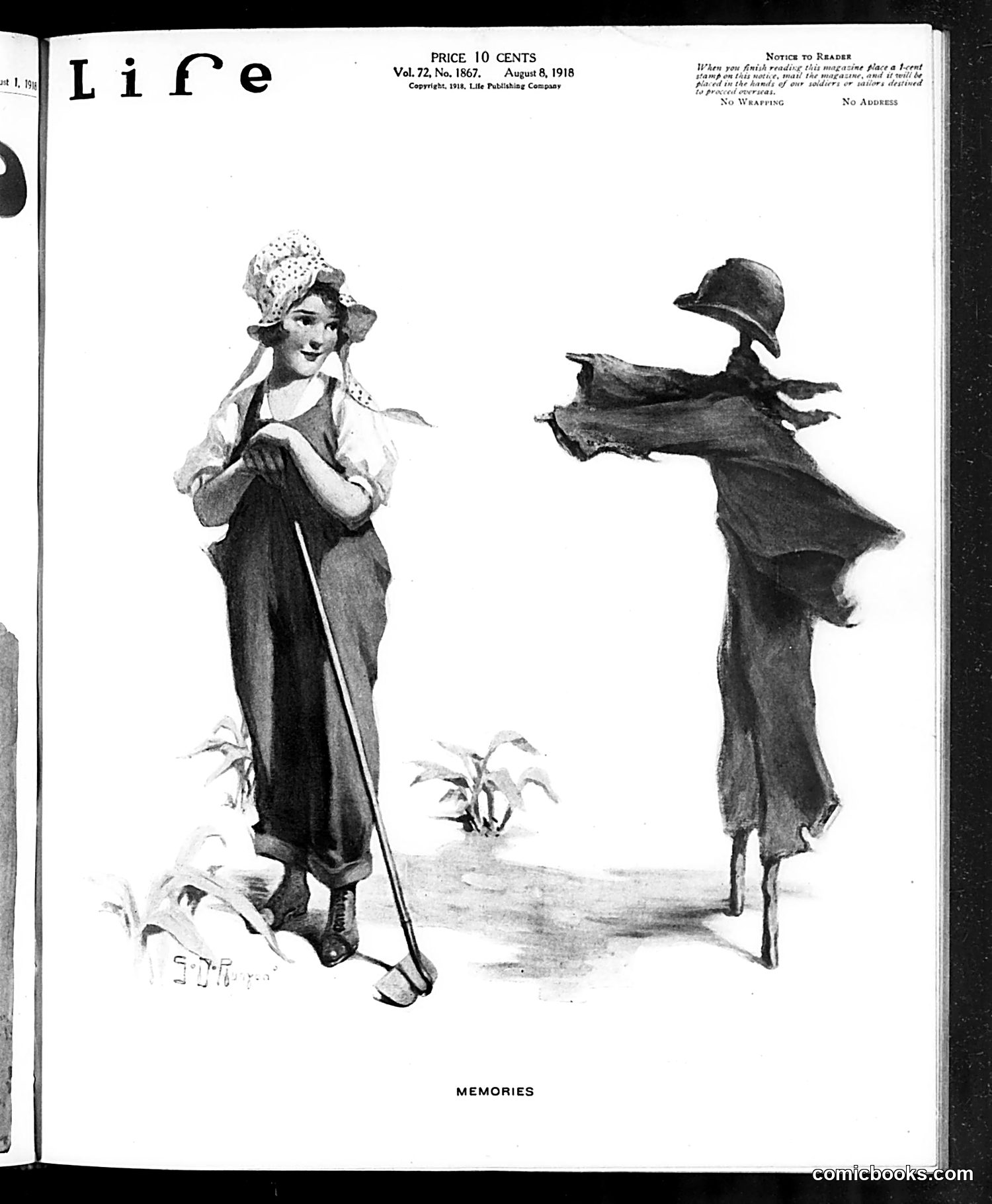 Life — August 8, 1918 — page 1 of 36