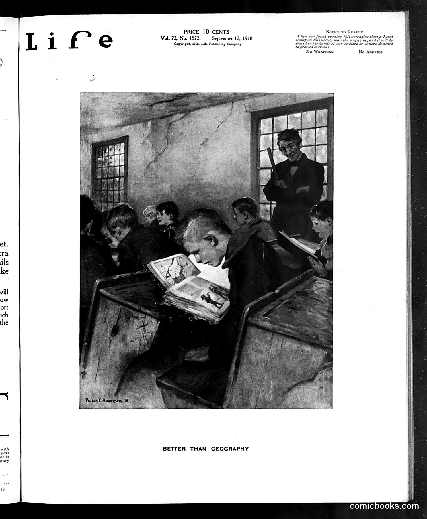Life — September 12, 1918 — page 1 of 34