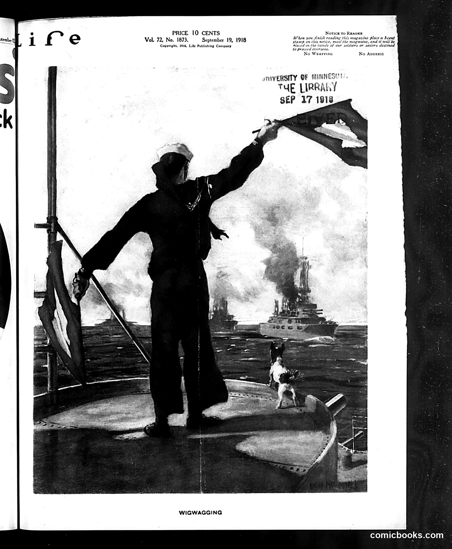 Life — September 19, 1918 — page 1 of 34