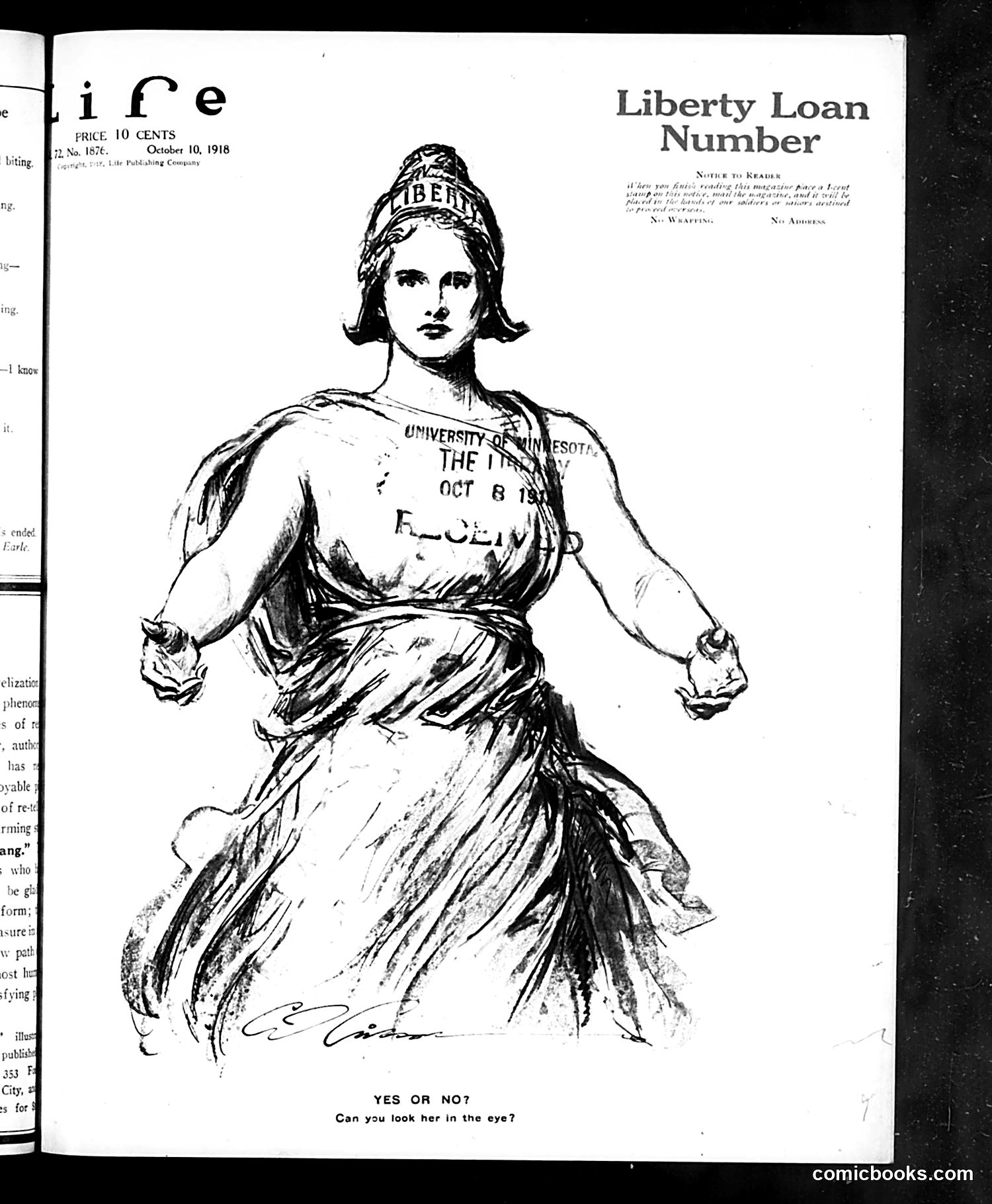 Life — October 10, 1918 — page 1 of 33