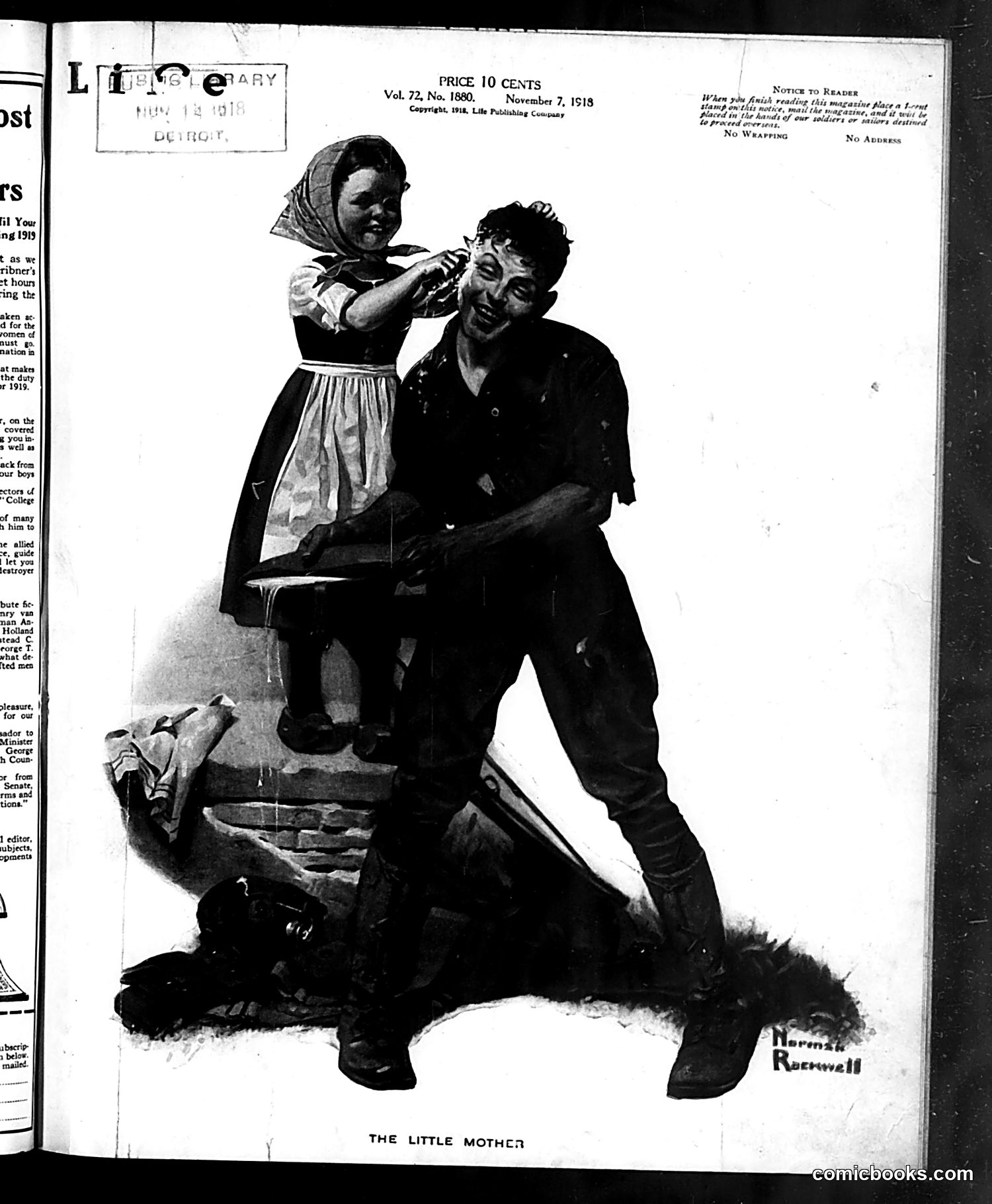 Life — November 7, 1918 — page 1 of 36