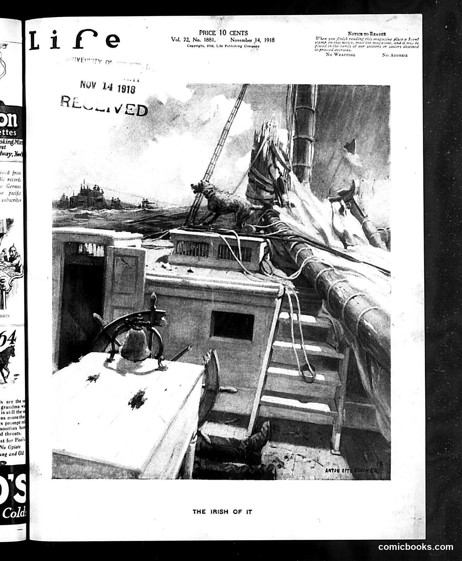 Life — November 14, 1918 — page 1 of 34