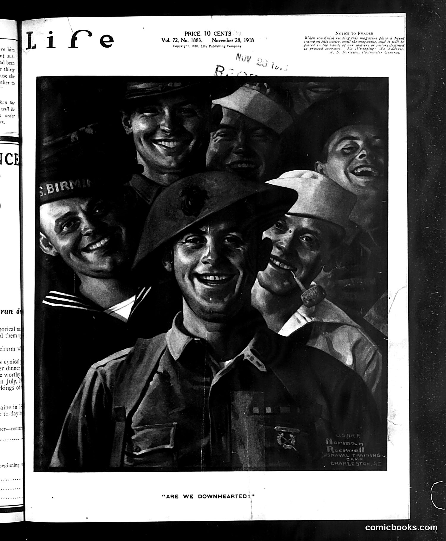 Life — November 28, 1918 — page 1 of 34