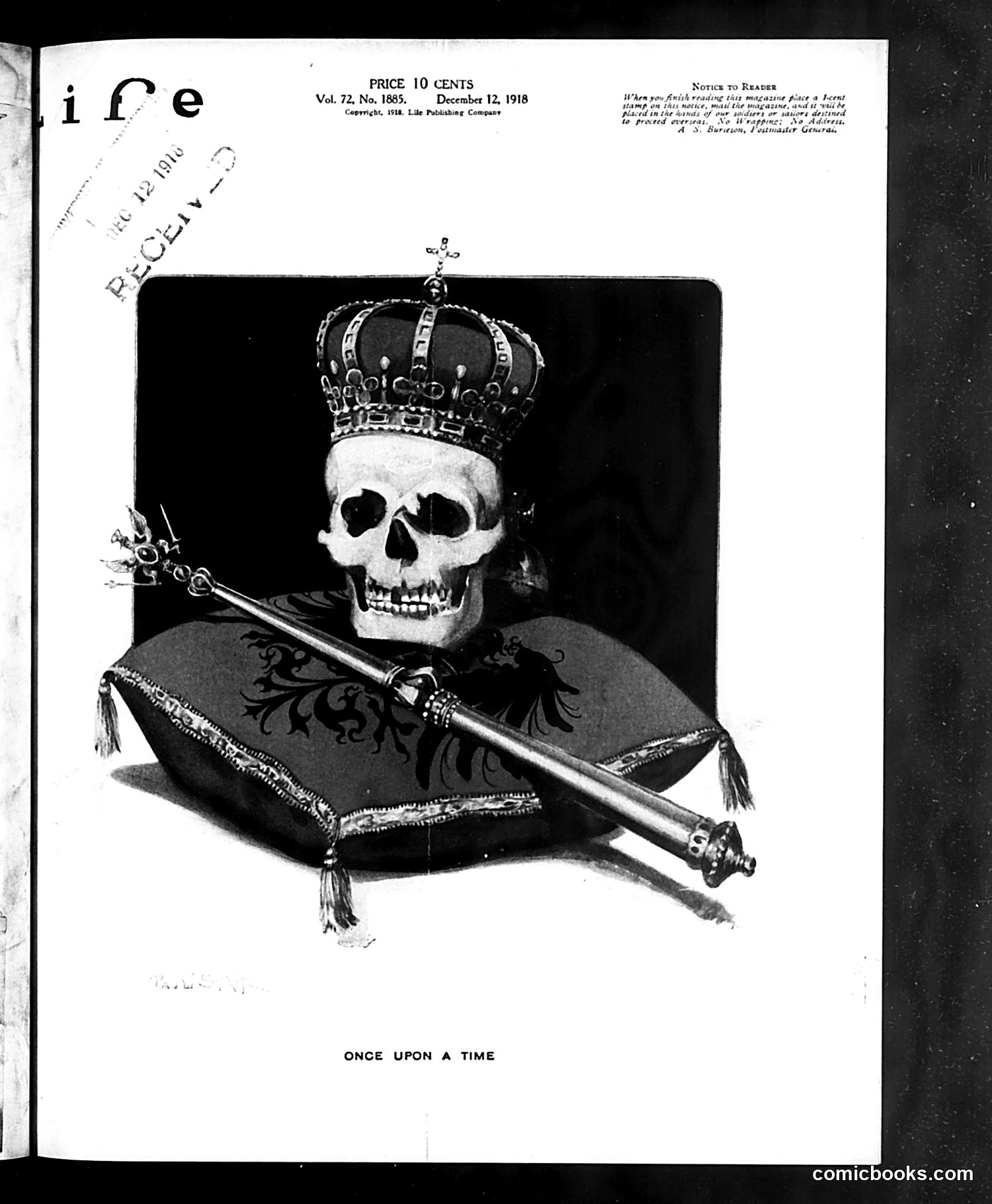 Life — December 12, 1918 — page 1 of 34