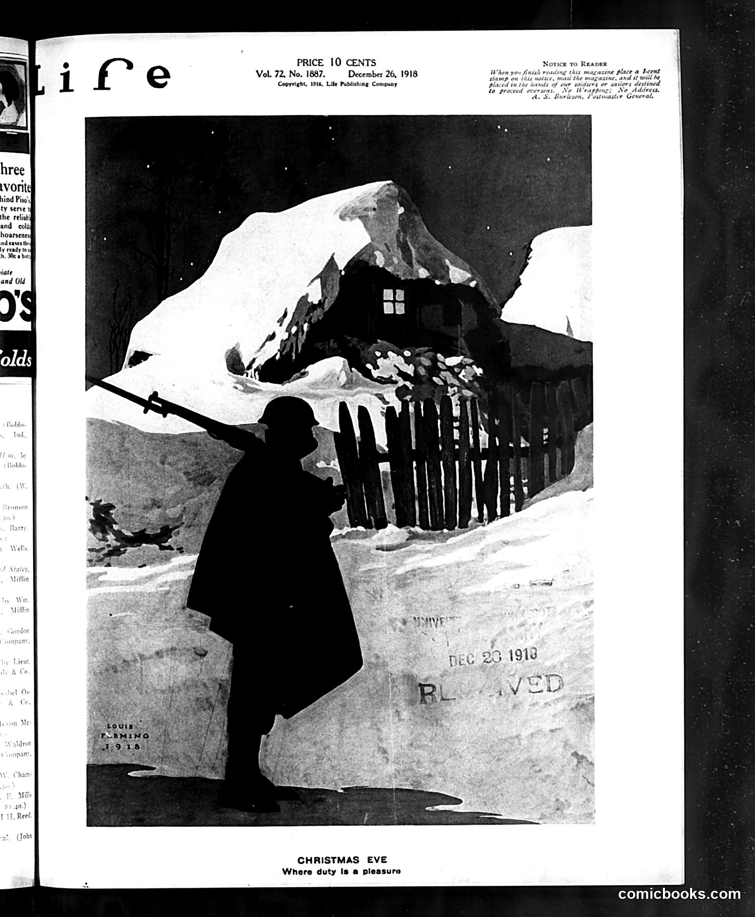 Life — December 26, 1918 — page 1 of 35