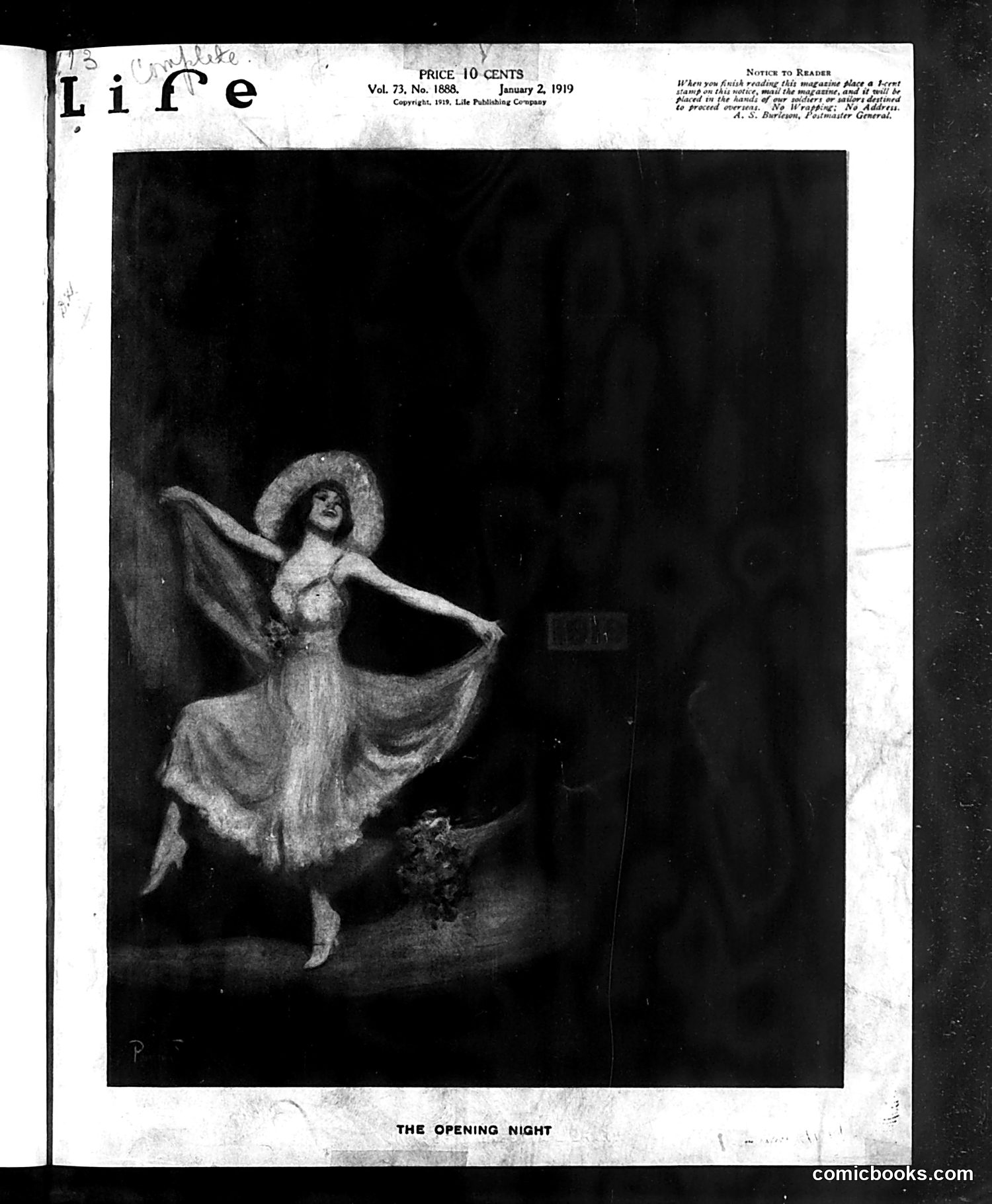 Life — January 2, 1919 — page 1 of 34