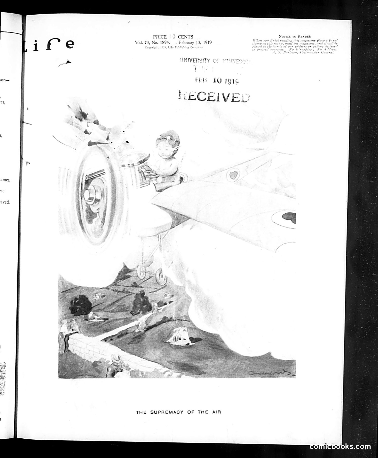 Life — February 13, 1919 — page 1 of 42