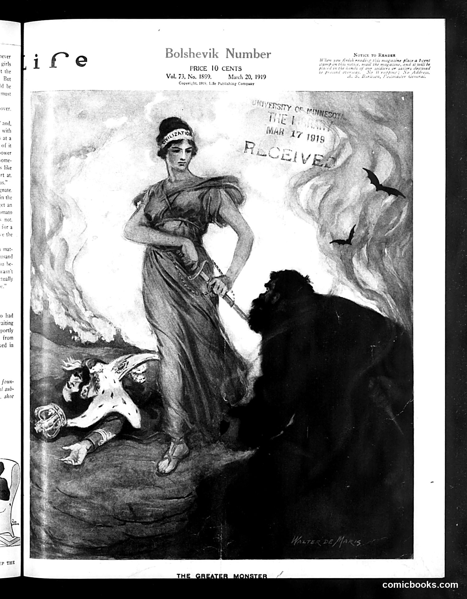 Life — March 20, 1919 — page 1 of 44